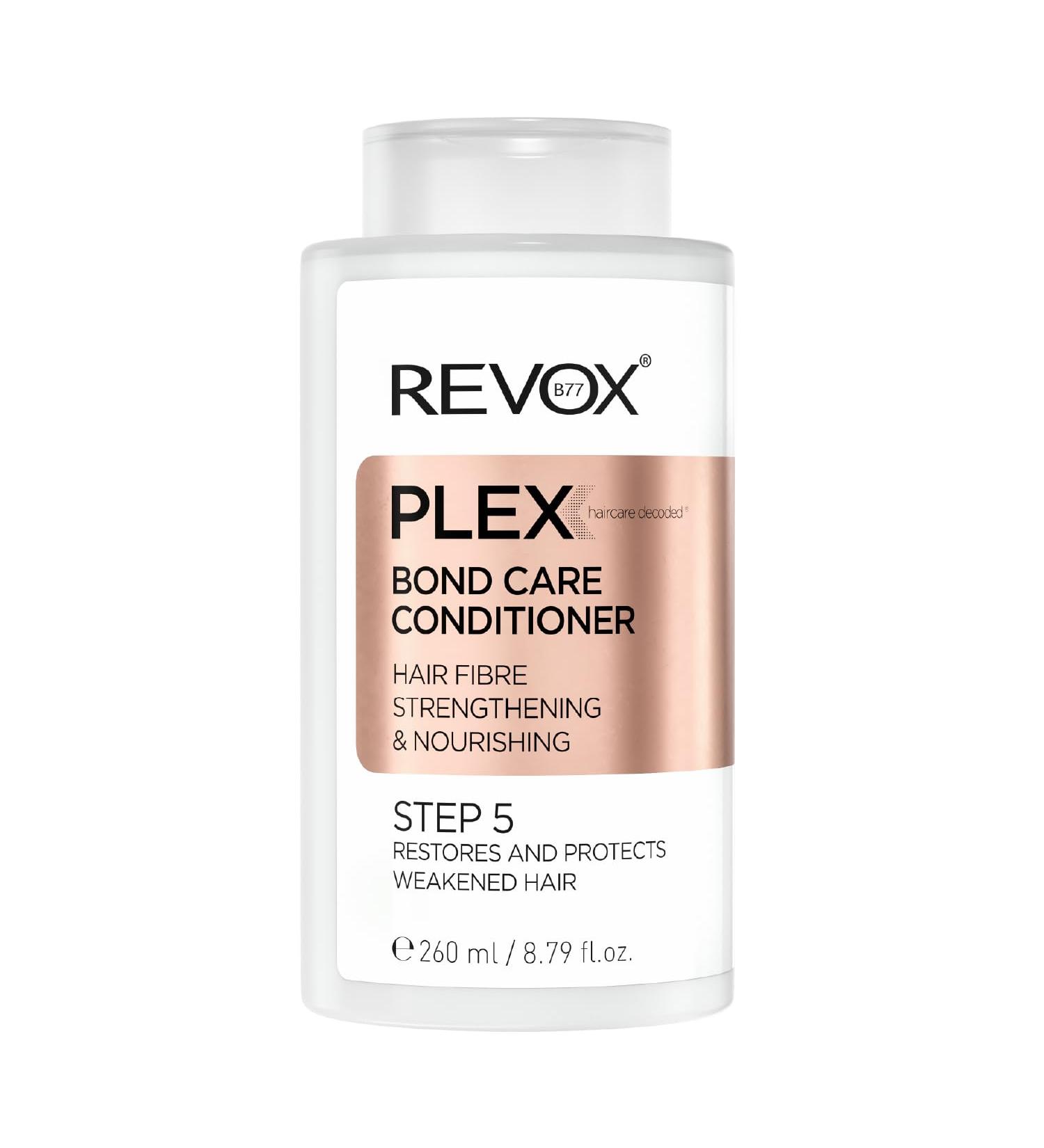 REVOX B77 - Apr s-Shampoing Plex Bond Care tape 5 260 ml R parateur Hydrate et Nourrit les Fibres Capillaires Prot ge et Pr vient la Casse des Cheveux Sublime la Couleur - Buy Online on GoSupps.com