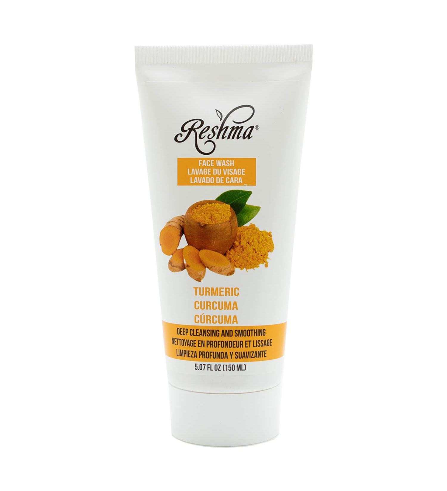 Reshma Beauty Turmeric Face Wash 5.07 fl oz - Brightening Facial Cleanser - Buy Online on GoSupps.com