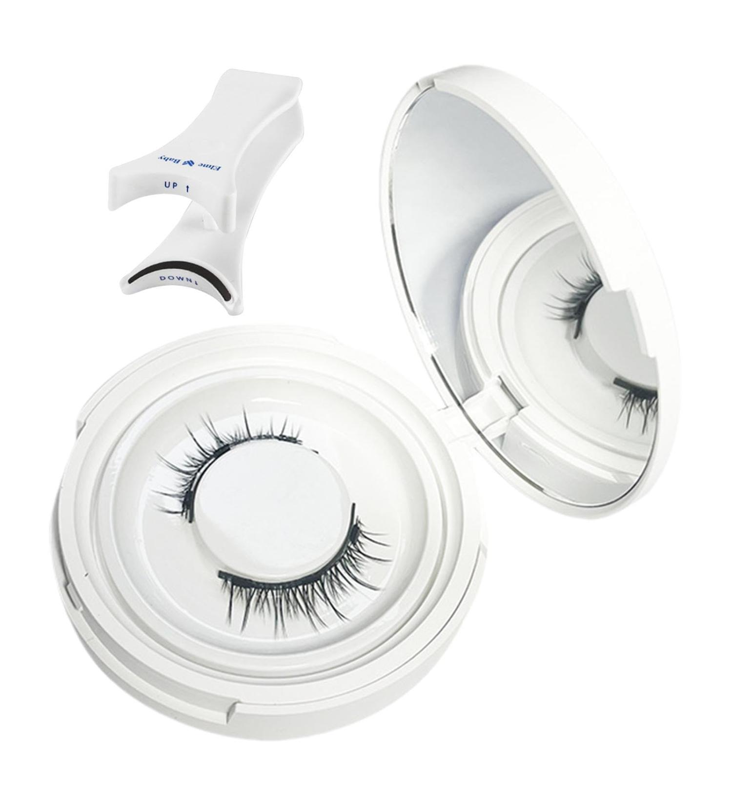 Siopob Magnetic Eyelashes Natural Look - Reusable Fake Eye Lash - Gorgeous Wispy Faux Lashes Natural-Looking Magnetic Lashes Easy to Wear Long-Lasting No Glue Needed Em10 - Buy Online on GoSupps.com