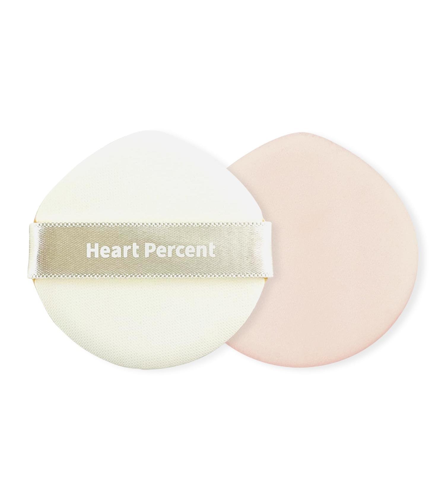 Heart Percent Dote On Mood Makeup Sponge Set - Teardrop Design Blending Puff for Liquid Cream & Powder - 2 Pack - Buy Online on GoSupps.com