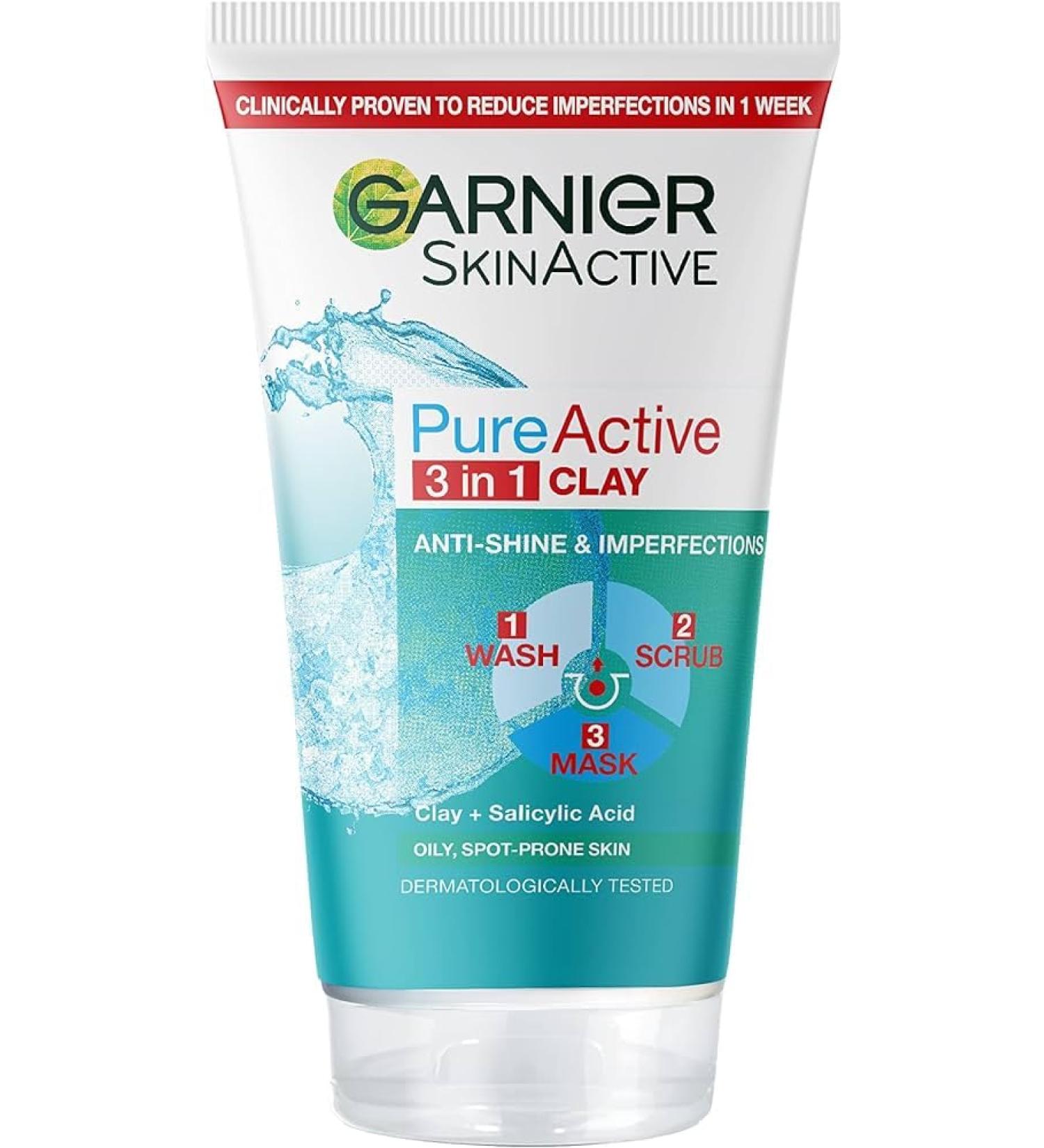 Garnier Garnier Pure 3-in-1 Cleansing Gel 150ml