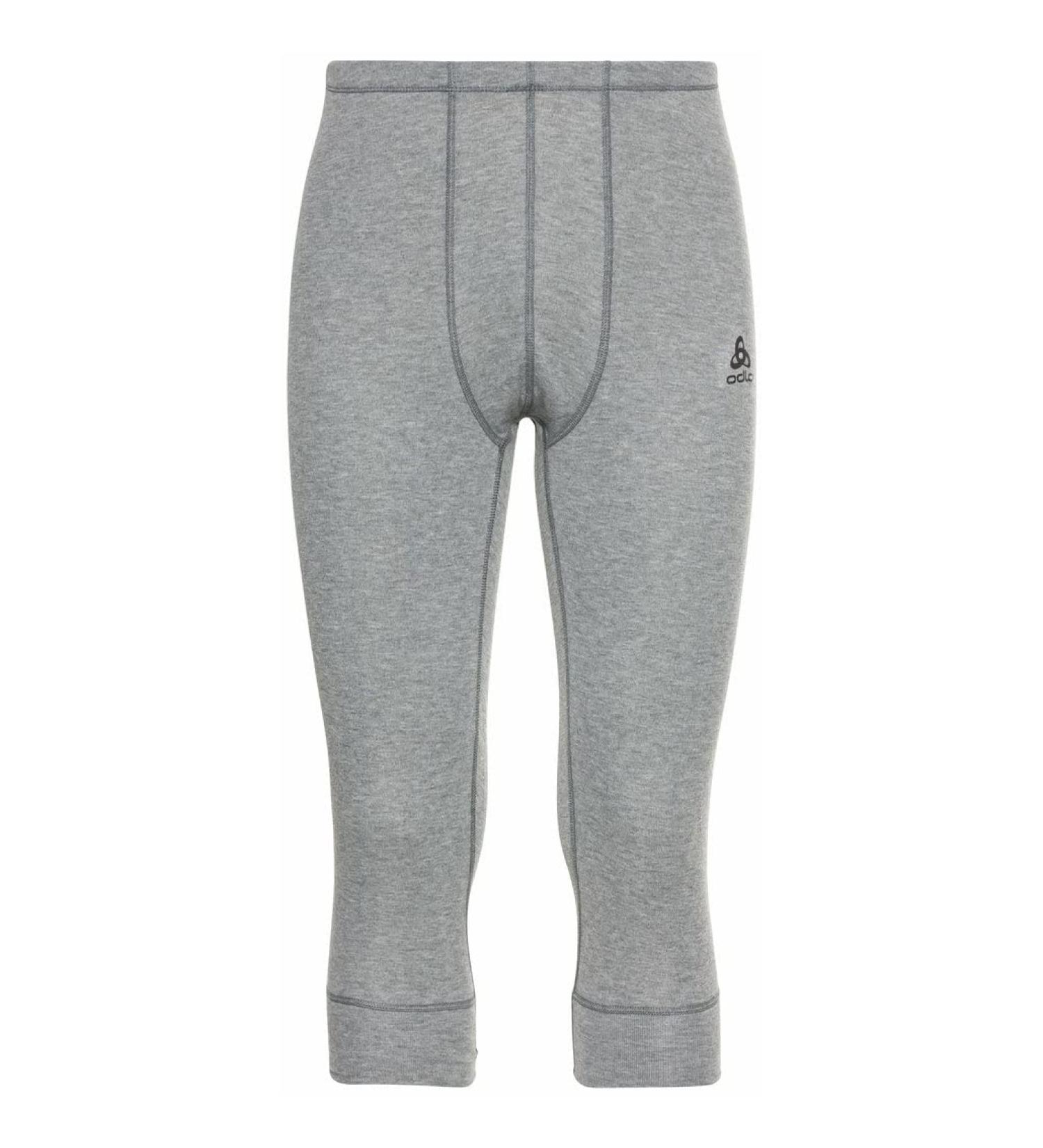 Odlo Men's Leggings XL - Steel Grey Melange | Premium Performance Wear for Active Men | International Shipping Available - Buy Online on GoSupps.com