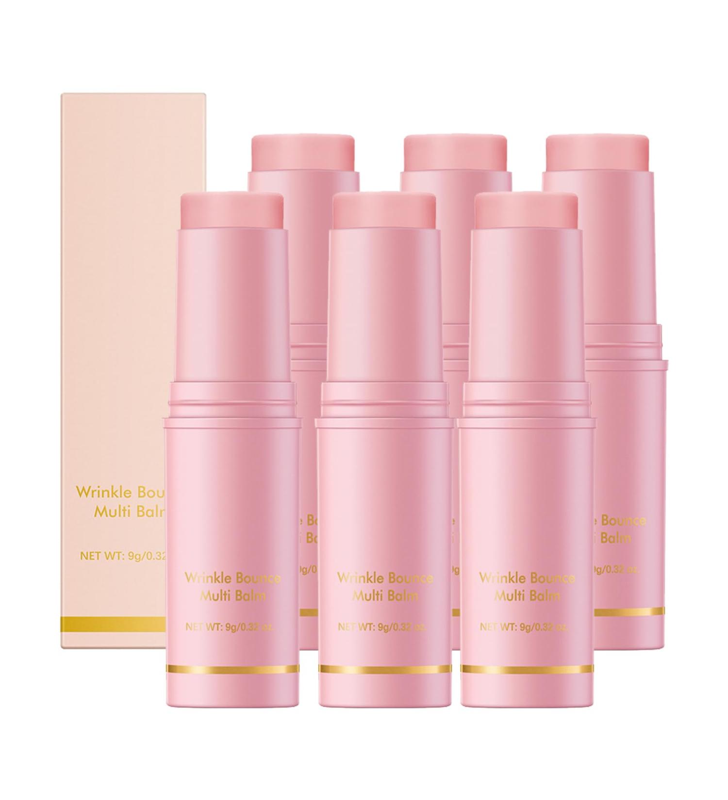  QPJUVC Collagen Wand Stick All-in-one multi-functional balm for face lips eyes and neck convenient travel moisturizer that hydrates and soothes skin (6) - Buy Online on GoSupps.com