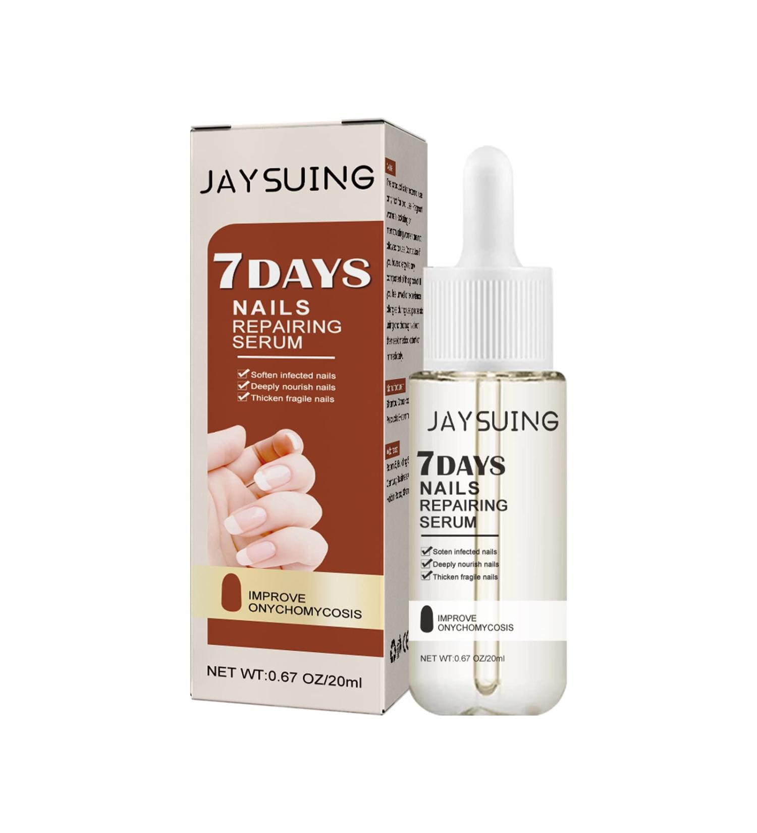 GFOUK 7 Days Nail Growth And Strengthening Serum Fungal Nail Treatment Serum Nail Strengthening Treatment Stronger Nails in - Buy Online on GoSupps.com