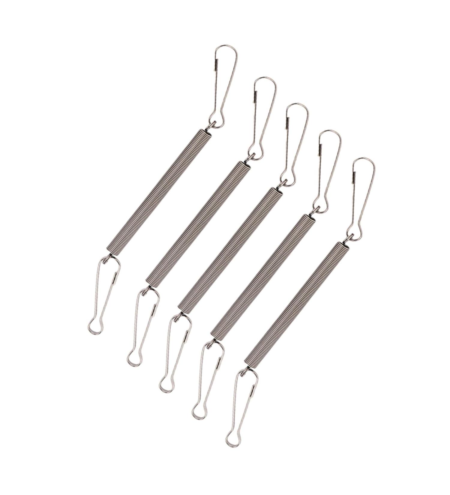 5PCS Spring With 2 Clips Used Singly In Combination To Hold Rabbit Water Dispenser Drinking Bottle For Small Animals Spring Clips Clamps - Buy Online on GoSupps.com