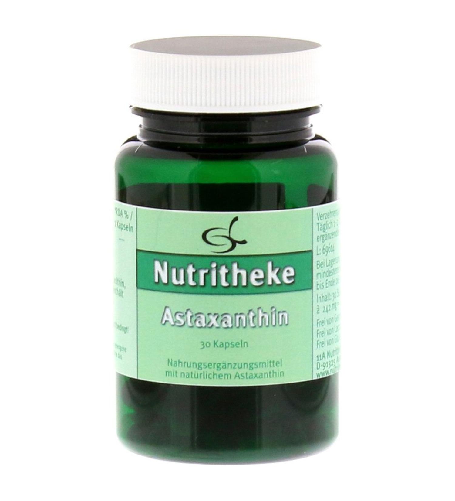 Astaxanthin capsules 30 hours