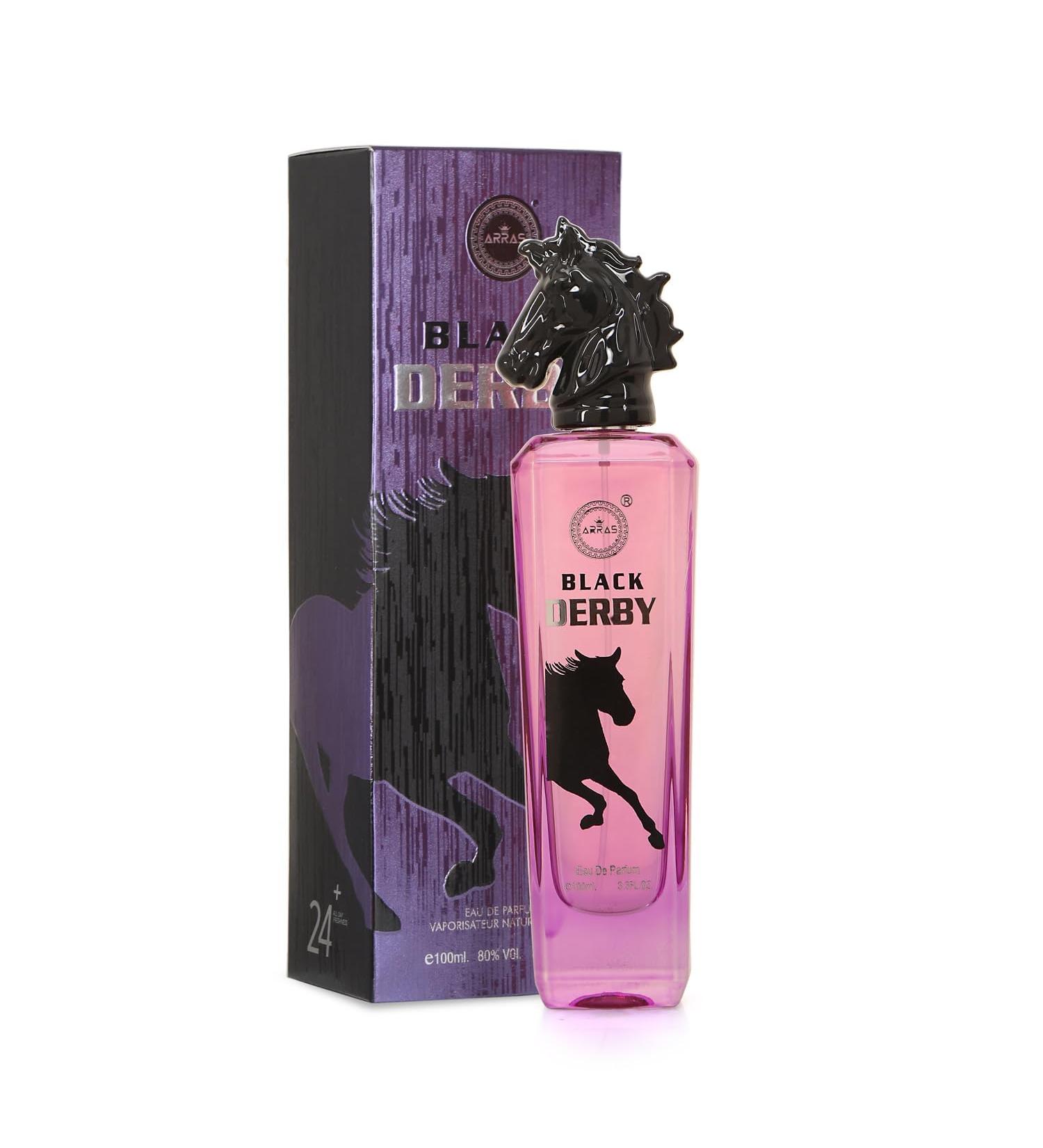 DJ Black Derby EDP Perfume for Men - 100ml | 24 Hours Long Lasting Fragrance | Eau de Parfum | Luxury Perfume | Sillage Perfume | Alluring Fragrance for Him - Buy Online on GoSupps.com