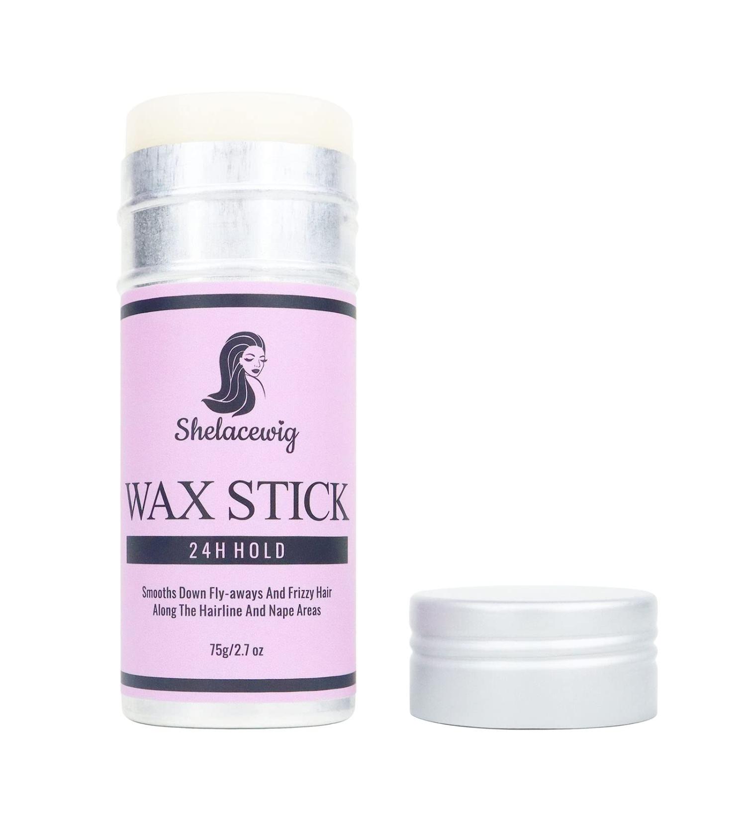 Shelace Hair Wax Stick - Non-Greasy Styling Pomade for Wigs & Flyaways | Strong Hold Edge Control 2.7 Oz - Buy Online on GoSupps.com
