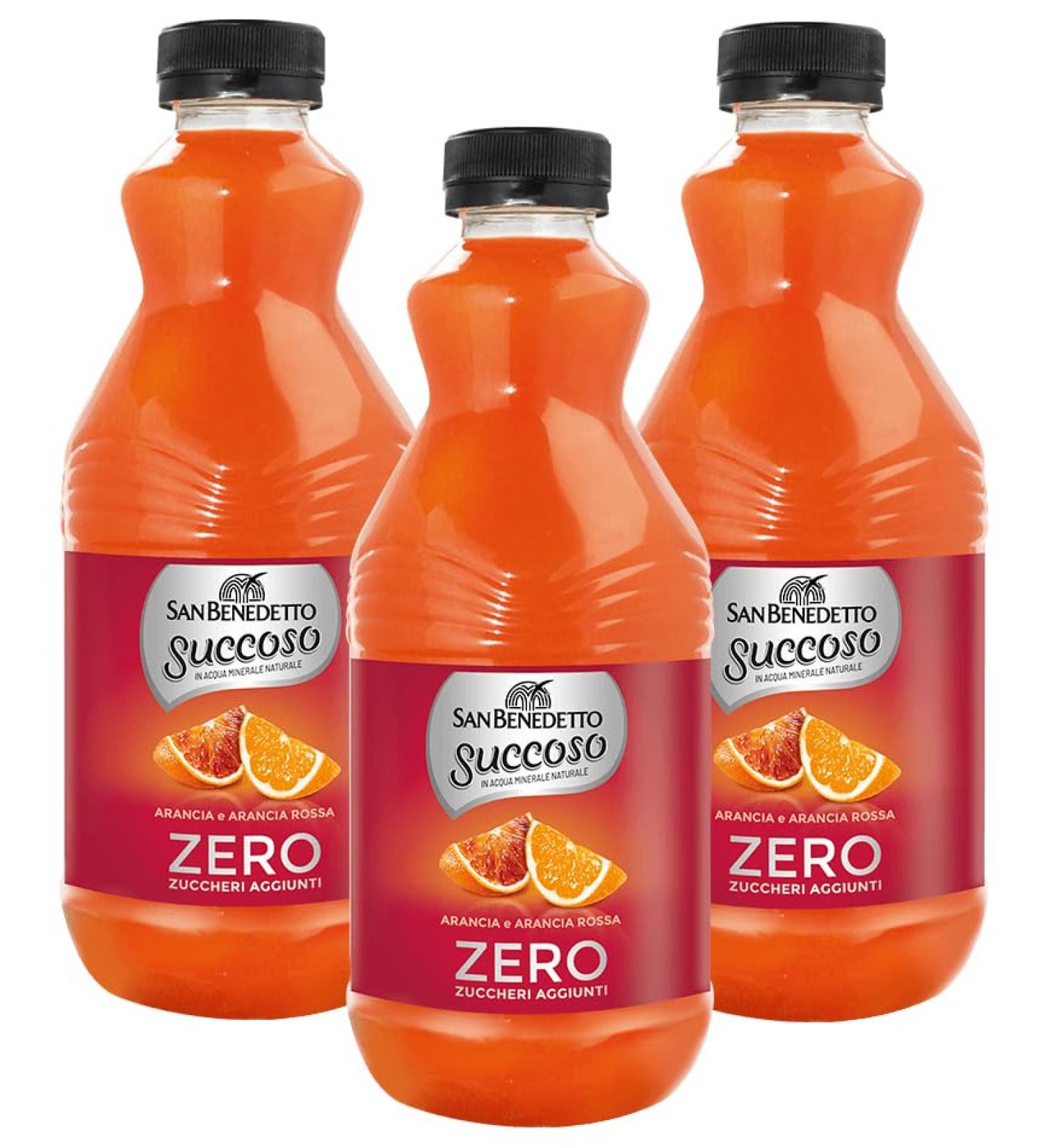  CAIYA 3X Saint Benedict Juicy Zero Orange and Red Orange Fruit Taste Drink 900ml 3 Bottles - Drink Summer 2023 - Buy Online on GoSupps.com