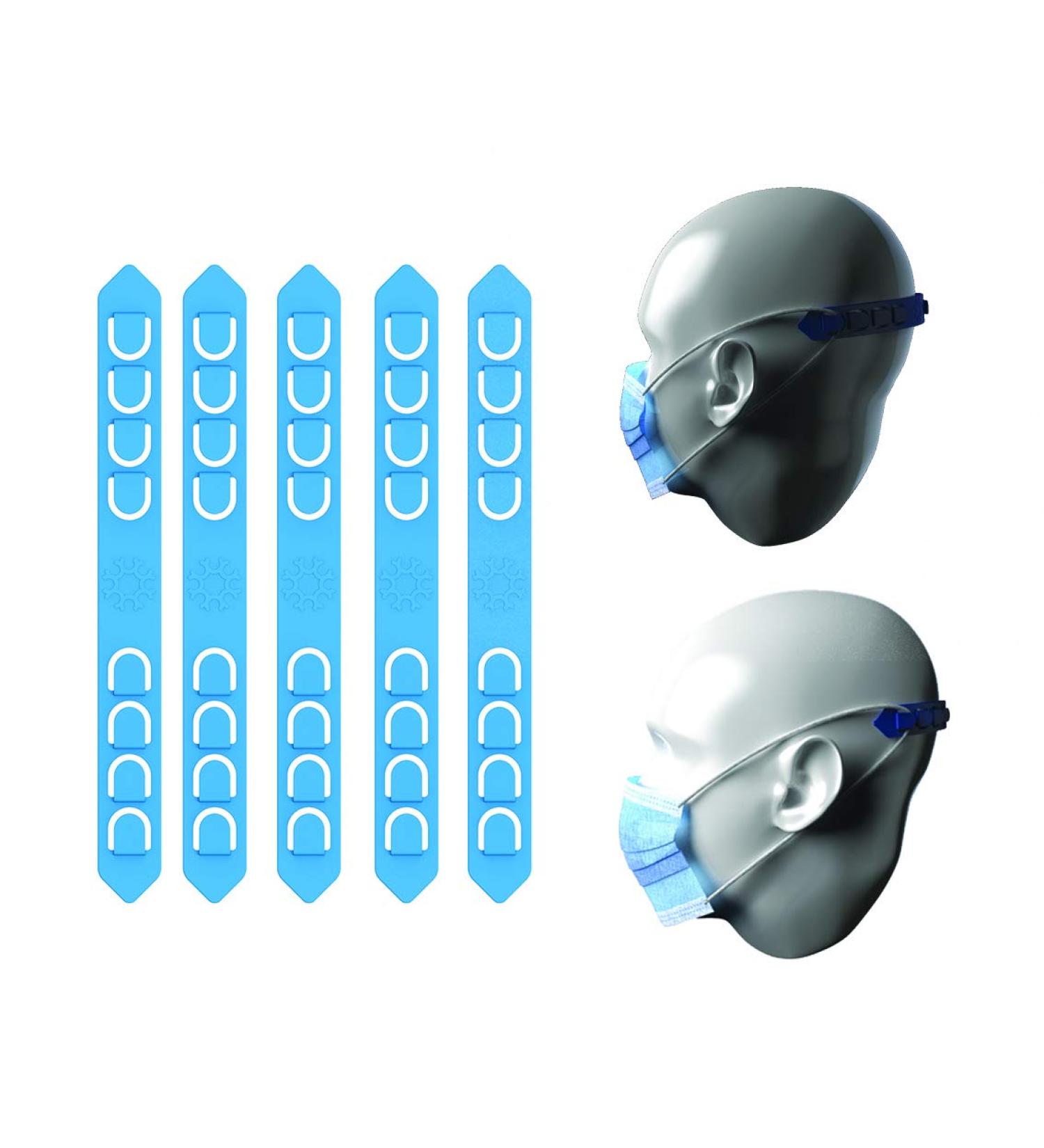 Corona Face Mask Strap Adjuster | Ear Savers Extender Hook | Reusable Headband | 8 Sizes - Buy Online on GoSupps.com