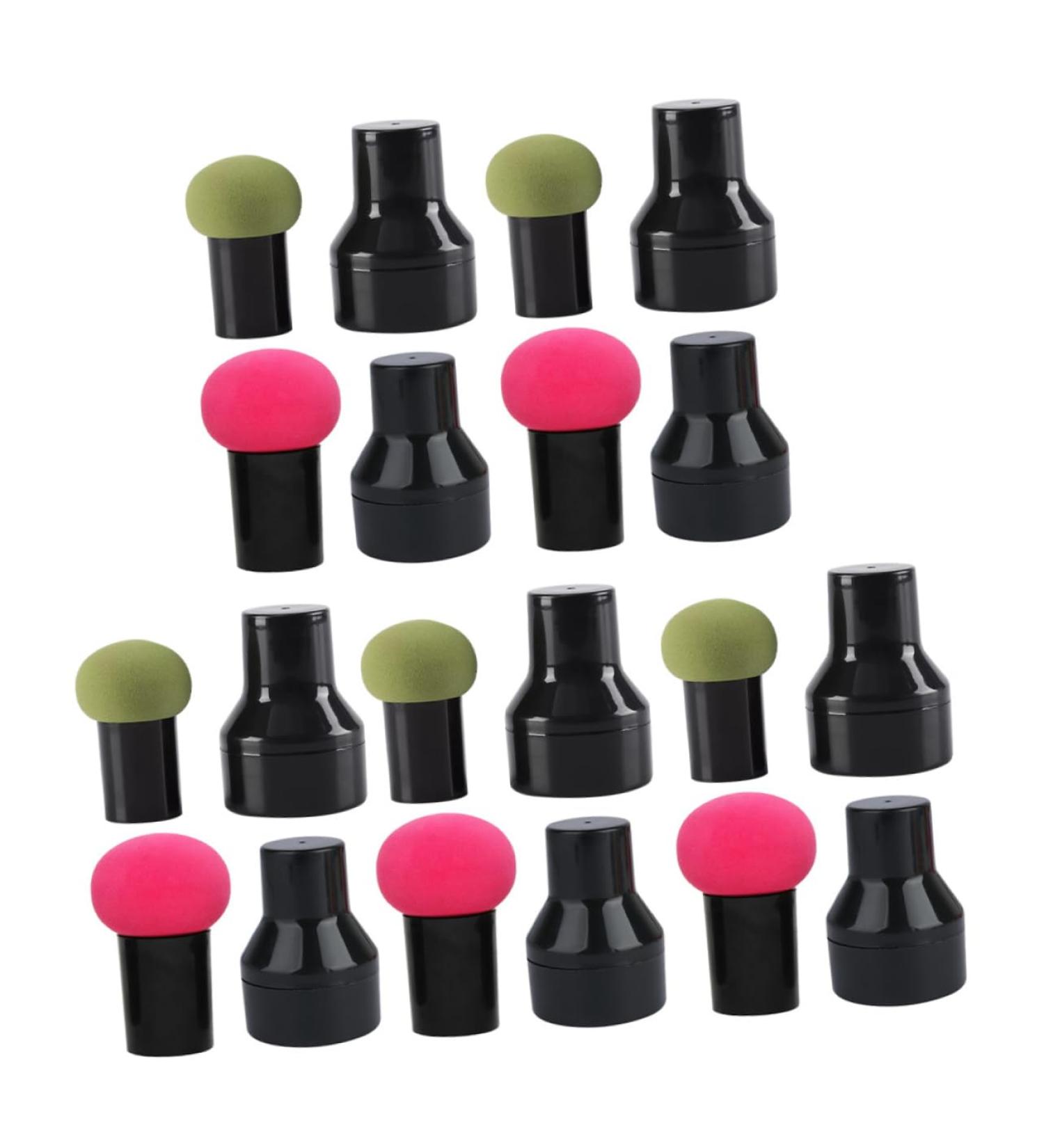 FRCOLOR Simple Puff 10 Sets Mushroom Head Puff Make up Hydrophilic Polyurethane Dry Puff Girl Makeup Pad - Buy Online on GoSupps.com