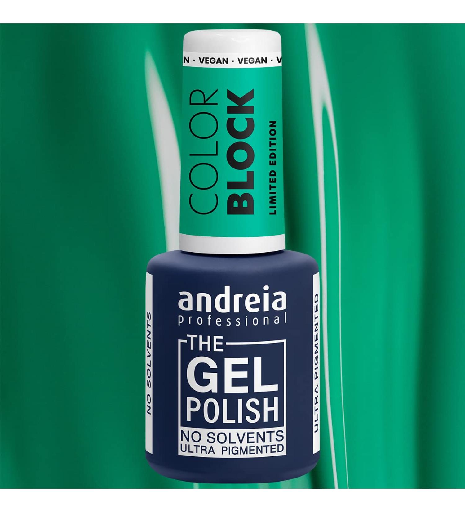  Andreia Andreia Professional - The Gel Polish - Solvent-free gel - Limited Collection - Colors (CB5 Emerald Green) - Buy Online on GoSupps.com