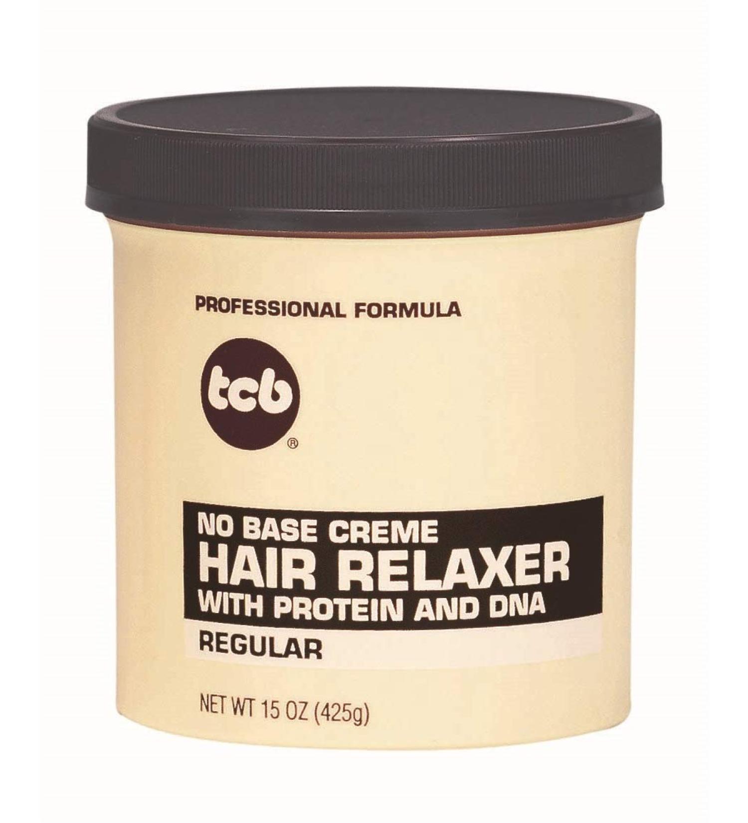 TCB No Base Creme Hair Relaxer - Regular 15 oz | Smooth & Stylish Hair Solutions - Buy Online on GoSupps.com