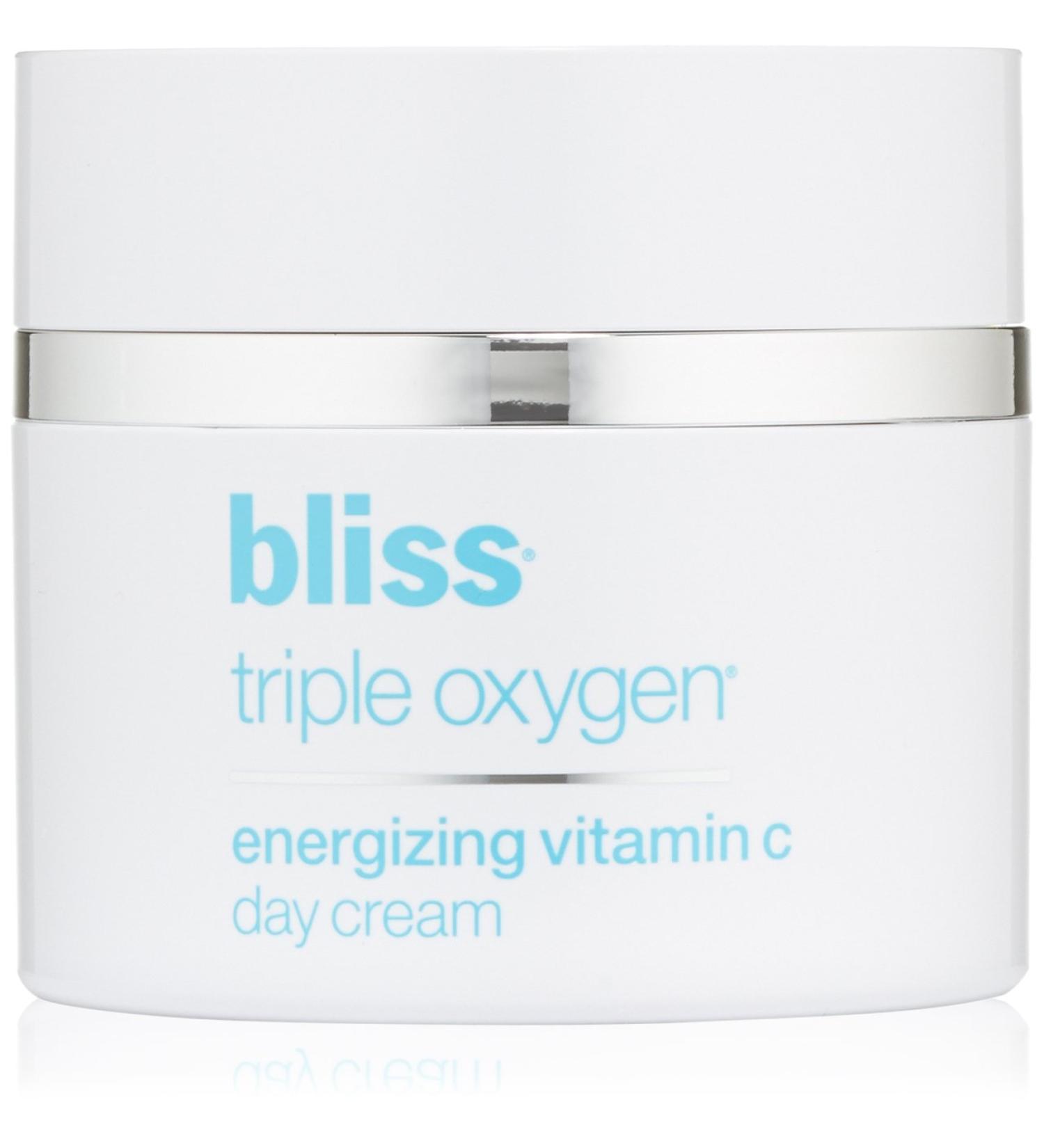 Buy Bliss Triple Oxygen Vitamin C Day Cream | Hydrates & Brightens Glowing Skin - 1.7 fl. oz (50ml) | International Shipping Available - Buy Online on GoSupps.com