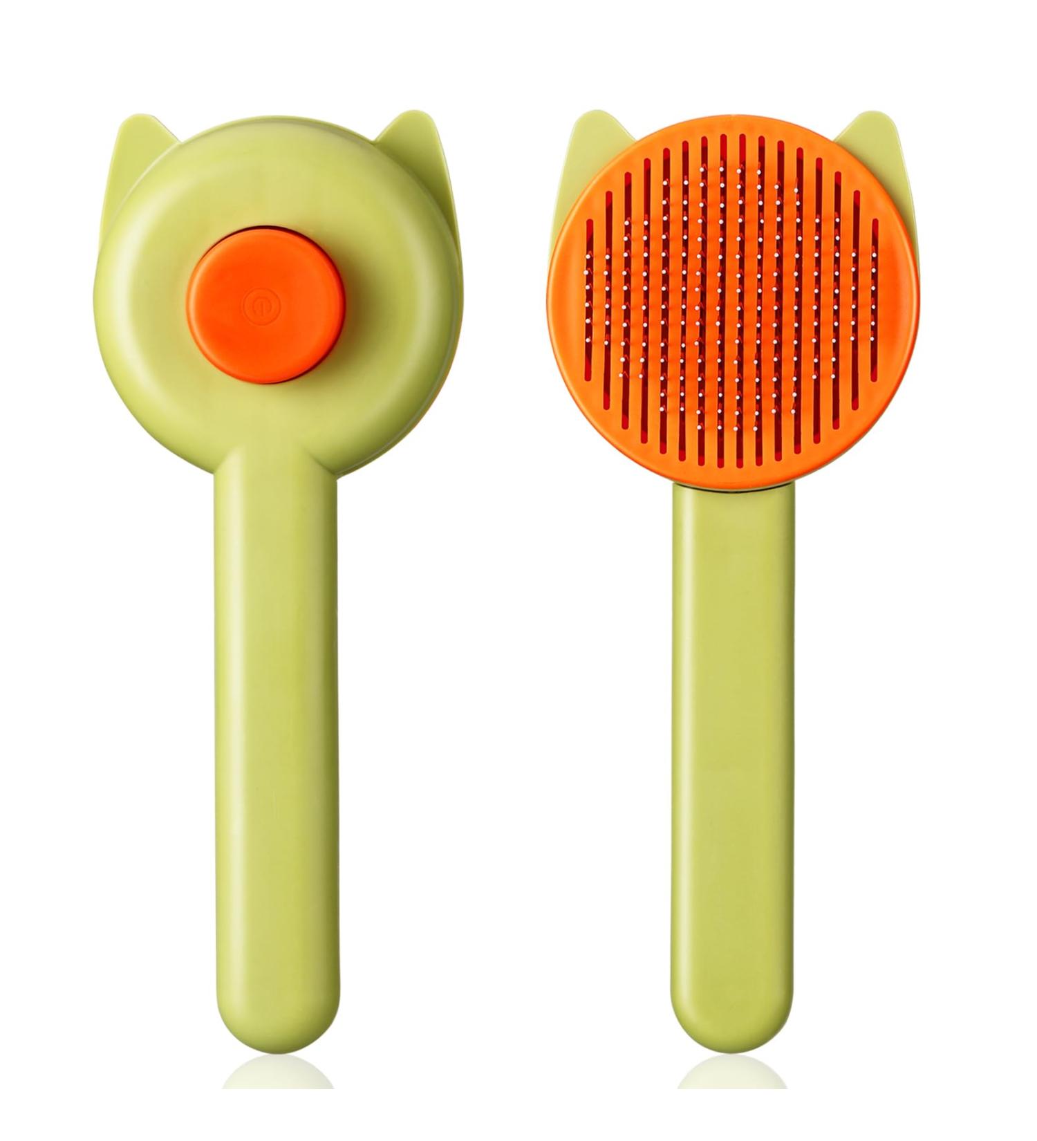 Fantesi Cat & Dog Brush | Grip Comb for Long & Short Hair | Easy Animal Hair Cleaning - Buy Online on GoSupps.com