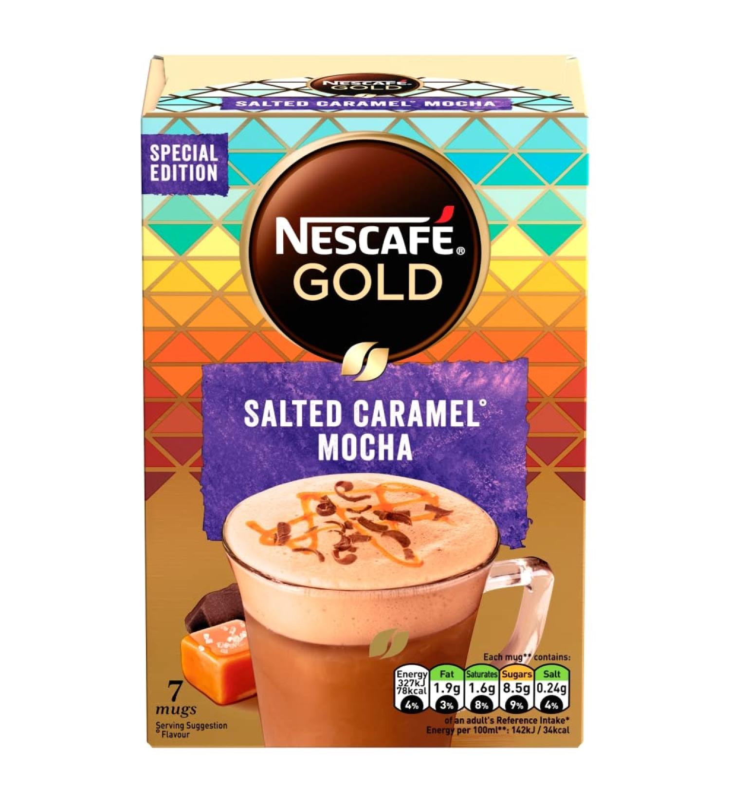 Nescaf Gold Special Edition Salted Caramel Mocha 7 x 19g (133g)