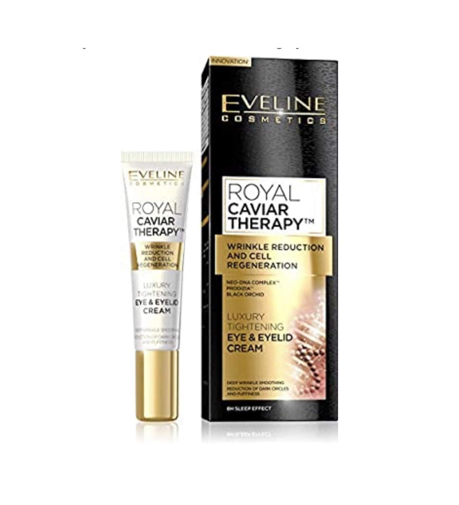 EVELINE ROYAL KAVIAR Anti-wrinkle firming eye cream SPF10 15 ml