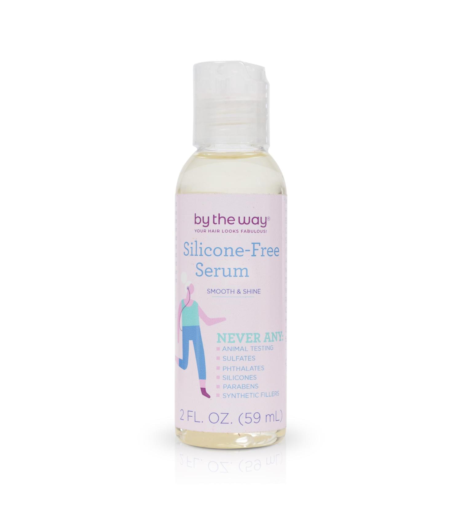 BTW Co. Vegan Smooth & Shine Hair Serum - Silicone Free Repair Damage & Add Shine for Color Treated Hair - 2 oz Clean Hair Treatment - Buy Online on GoSupps.com