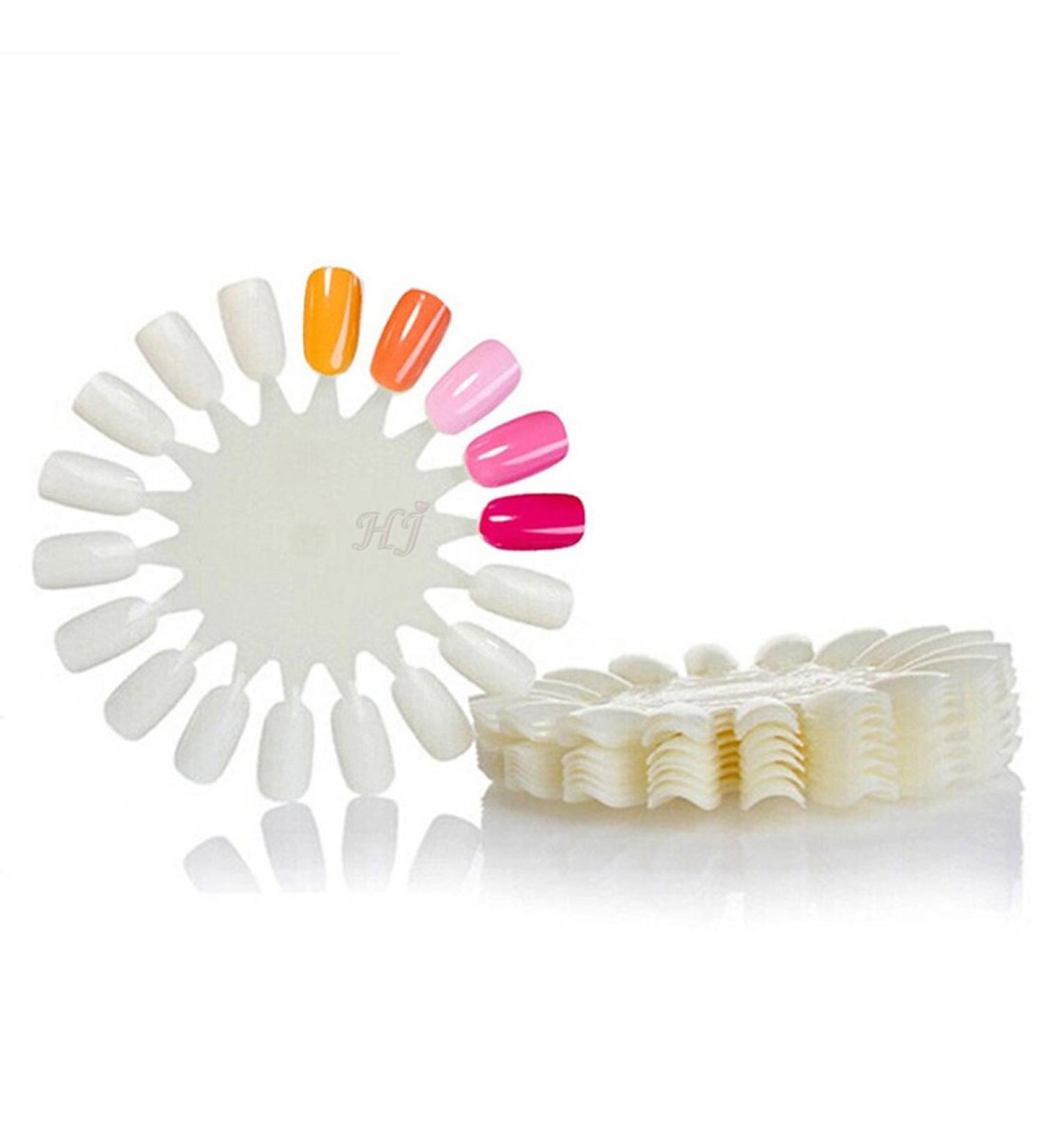 Shop Honey Joy False Nail Flower Wheel - 18 Color Display Board for Stunning Sunflower Nail Art | Pack of 10 - Buy Online on GoSupps.com