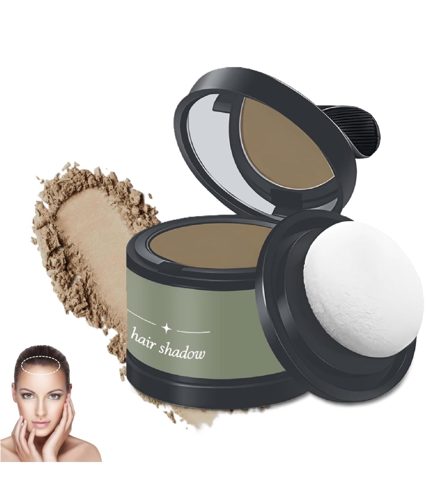  Bavooty Hair Root Powder Hair Powder Hair Concealer Volume Densifying Hair Root Repair for Women Men 4g (Light Brown) - Buy Online on GoSupps.com