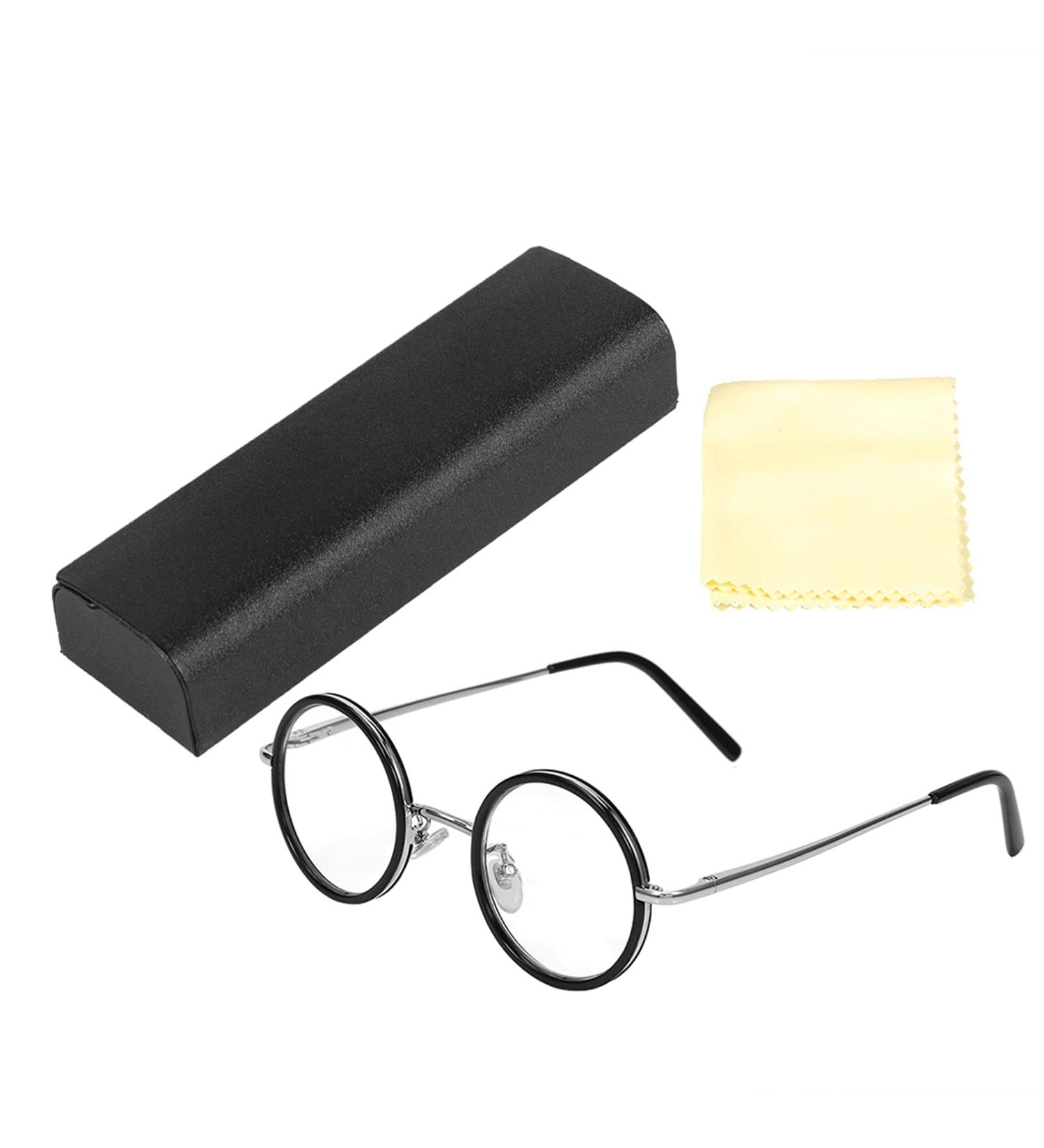 Buy Retro Round Resin Reading Glasses for Men & Women - Lightweight Magnifying Presbyopic Glasses (1.0-3.5) - Relieve Eye Fatigue - Buy Online on GoSupps.com