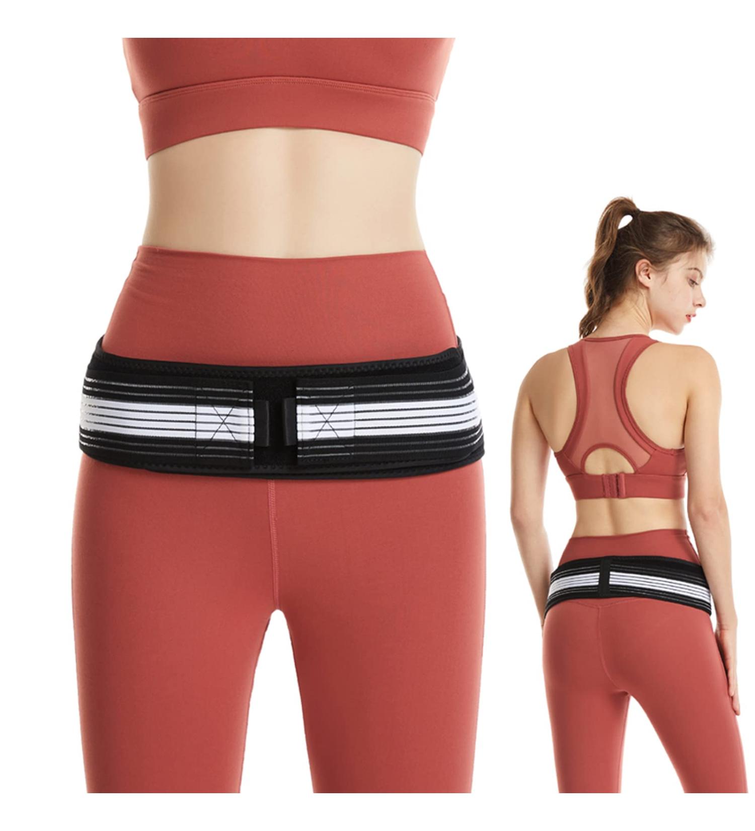 Paskyee Si Joint Belt for Women and Men - Alleviate Sciatic, Pelvic, Lower Back Pain | Anti-Slip Sacroiliac Belt - Pilling-Resistant Pelvic Support - Buy Online on GoSupps.com
