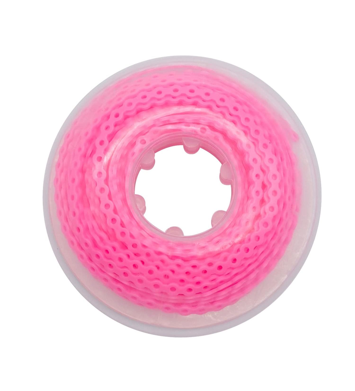 Dental Orthodontic Elastic Chain Power Chains - Pink S 4.5M - 1.0 Count - Buy Online on GoSupps.com