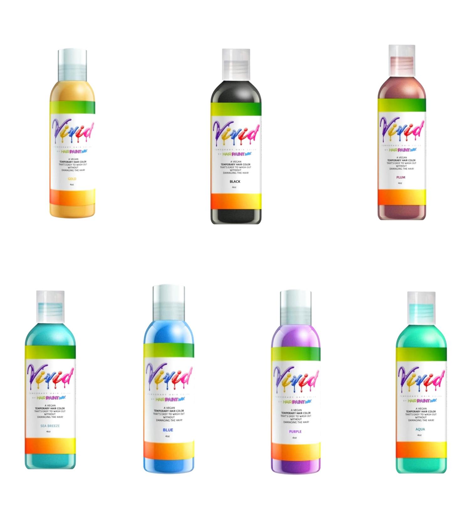 Hair Paint Wax A Splash OfColor - Red (Vegan Aqua)