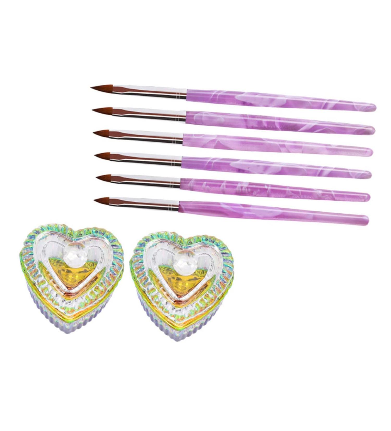 Housoutil 1 Set Nail Art Crystal Cup Nail Art Manicure Tool Nail Art Pen Nail Art Bowl Pinceles Para U as Acrilicas Nail Art Design Pens Nail Art Brush Nail Pen Glass Dedicated - Buy Online on GoSupps.com