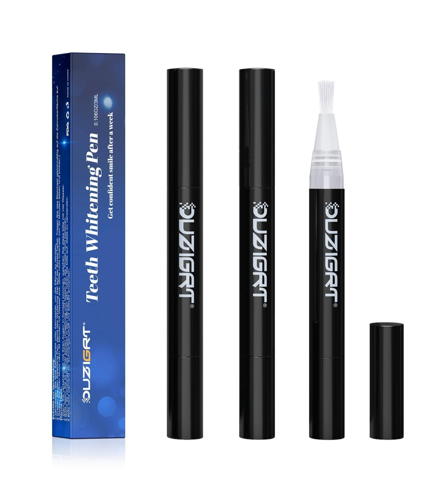Douceur Teeth Whitening Gel Pen 3pcs - Painless Teeth Bleaching Treatment with No Sensitivity - Buy Online on GoSupps.com