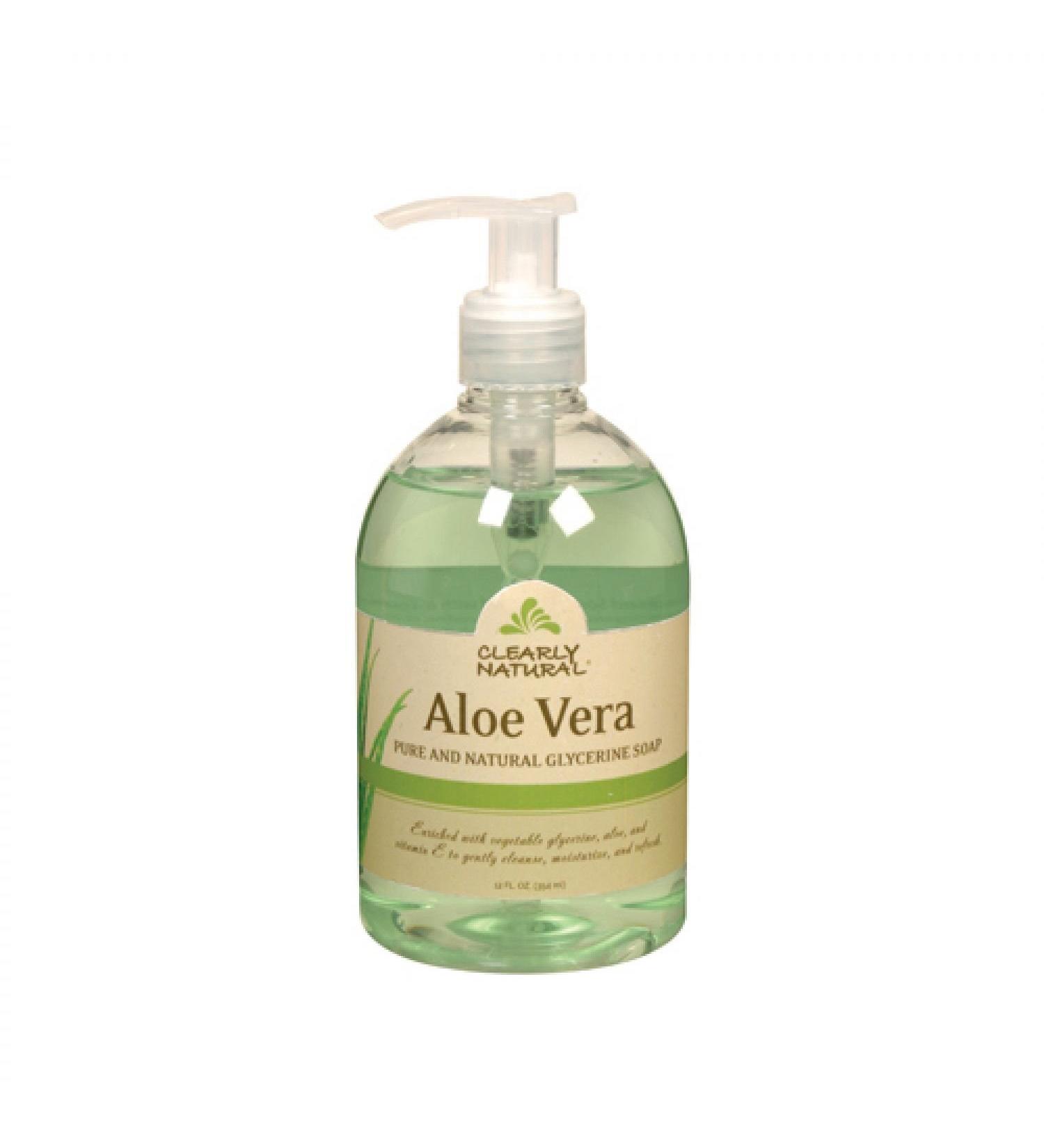 Clearly Natural Liq Soap W/Pump Aloe Vera 12 Fz