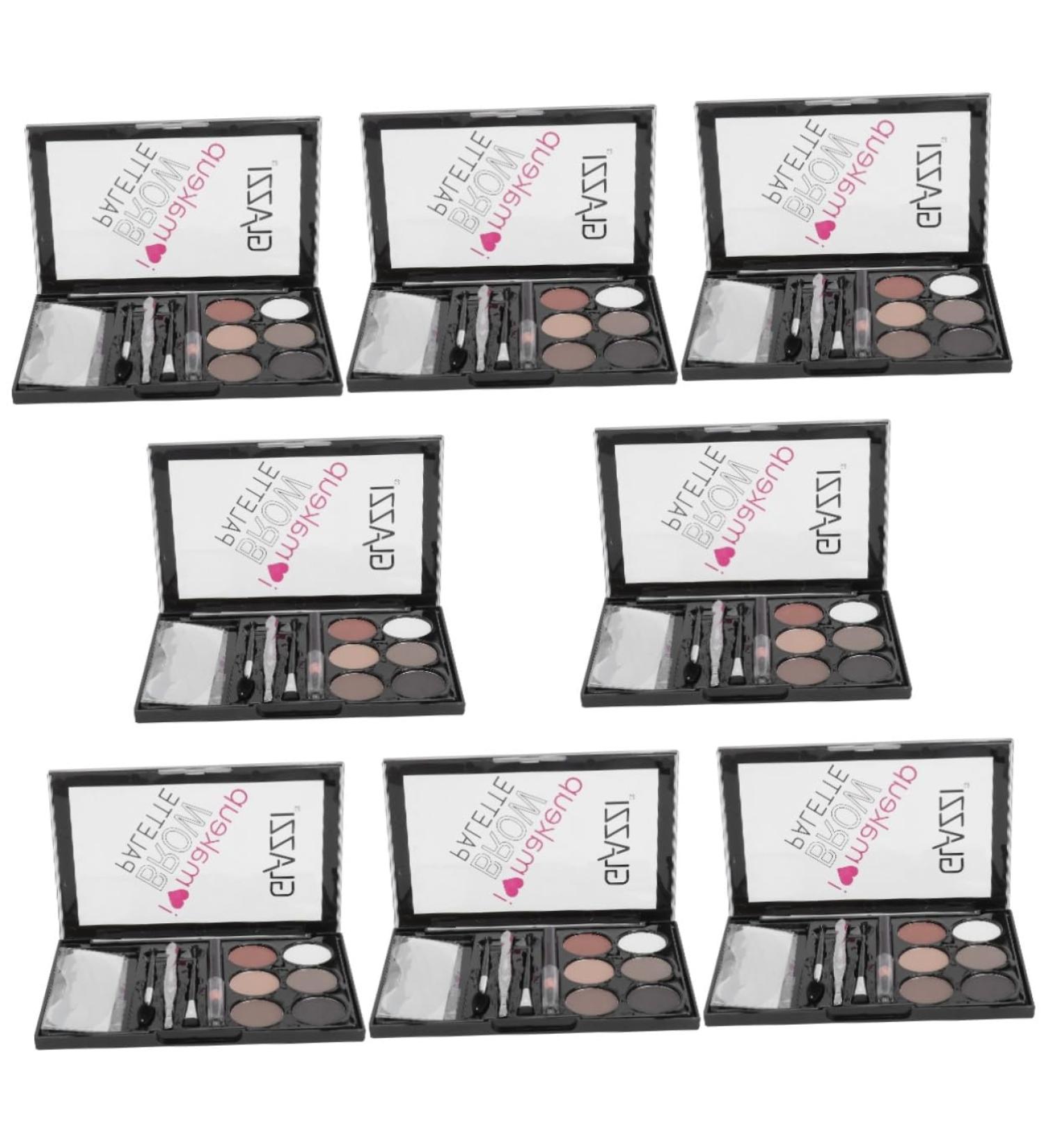 Healvian 8 Sets Eyebrow Powder Set Lady Eyebrow Powder Matte and Brow Makeup Eyeow Mp e Abs - Buy Online on GoSupps.com