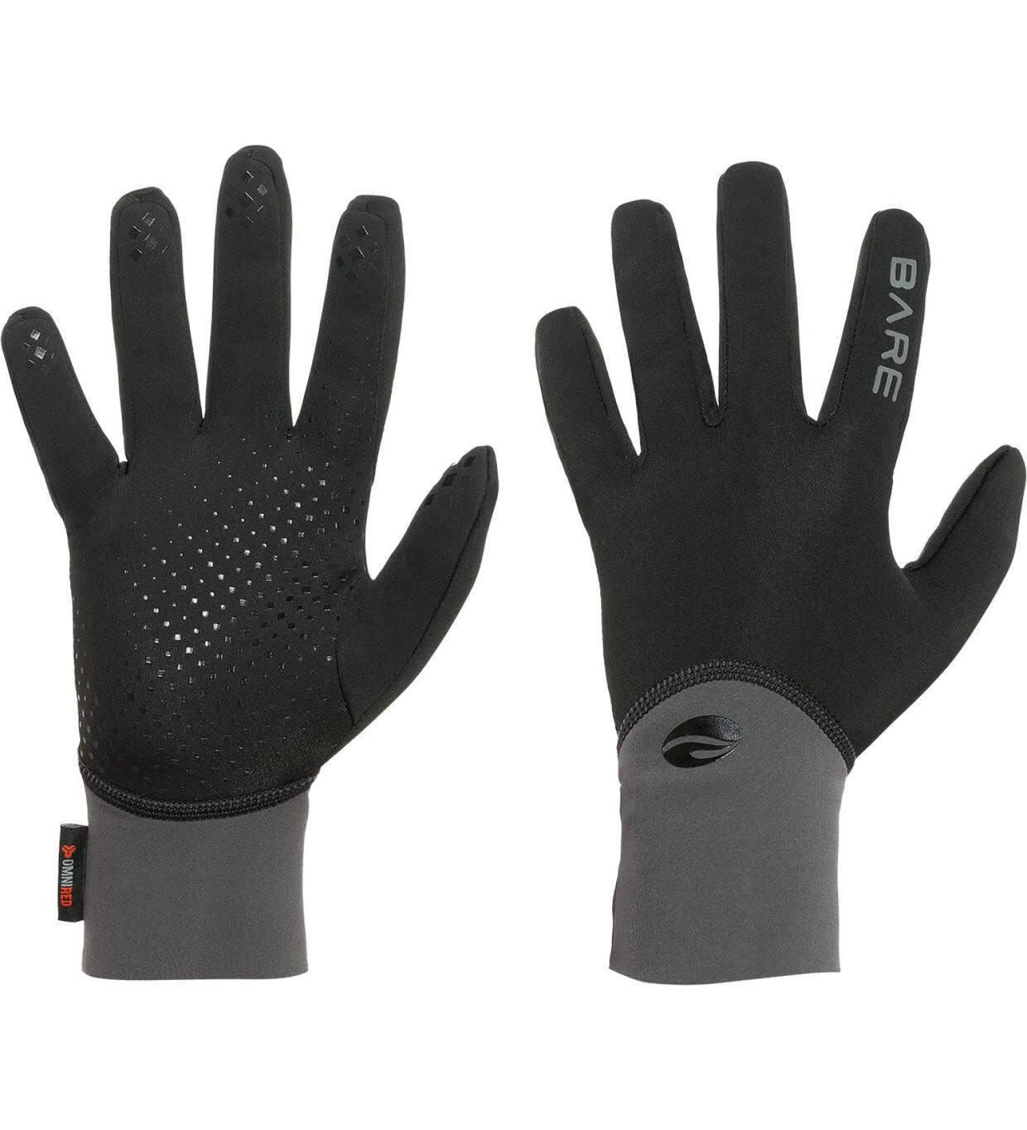 EXOWEAR Gloves Unisex Black Medium