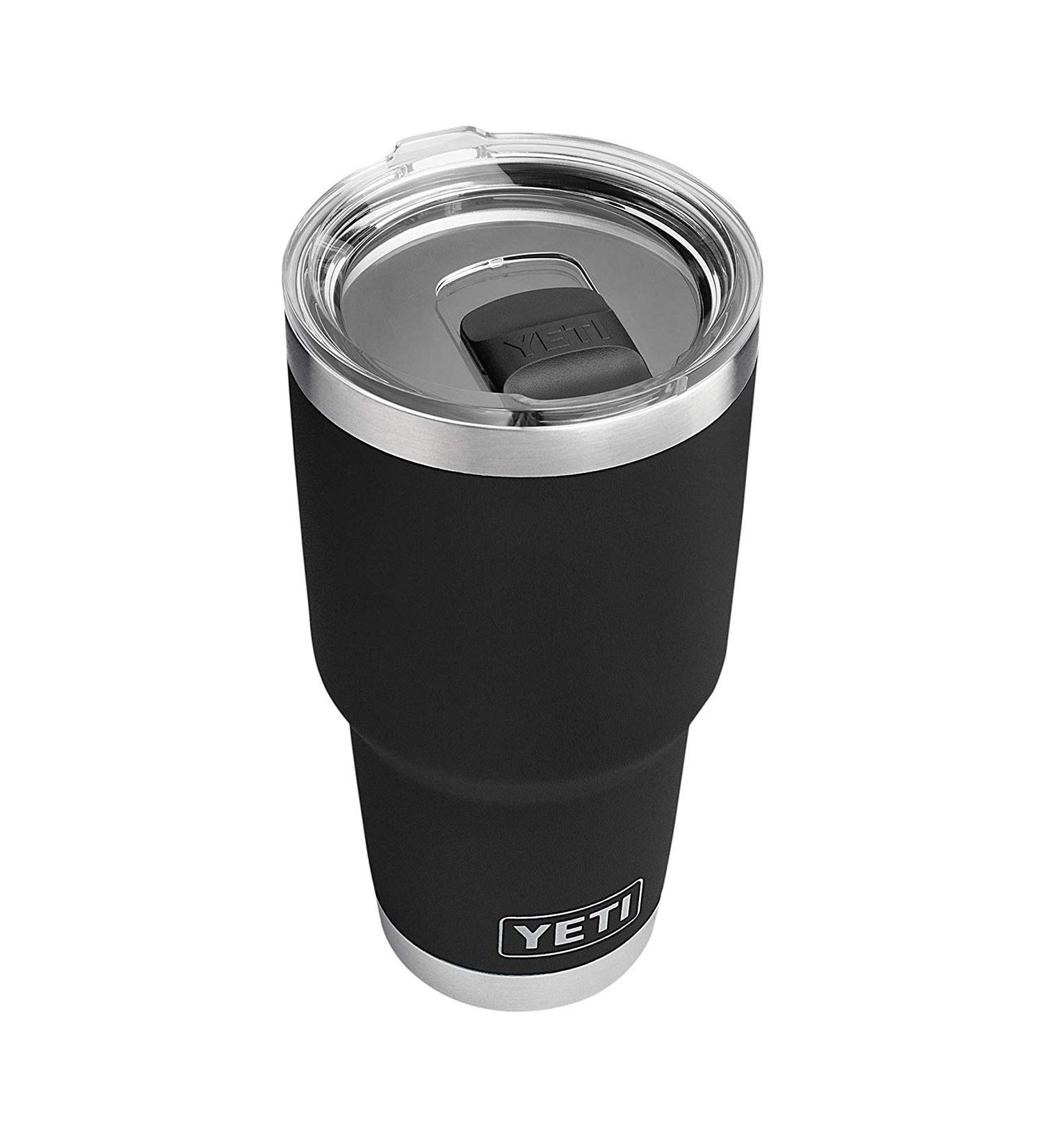 YETI Rambler 30 oz Tumbler with MagSlider Lid - Stainless Steel, Vacuum Insulated - Black - Buy Online on GoSupps.com