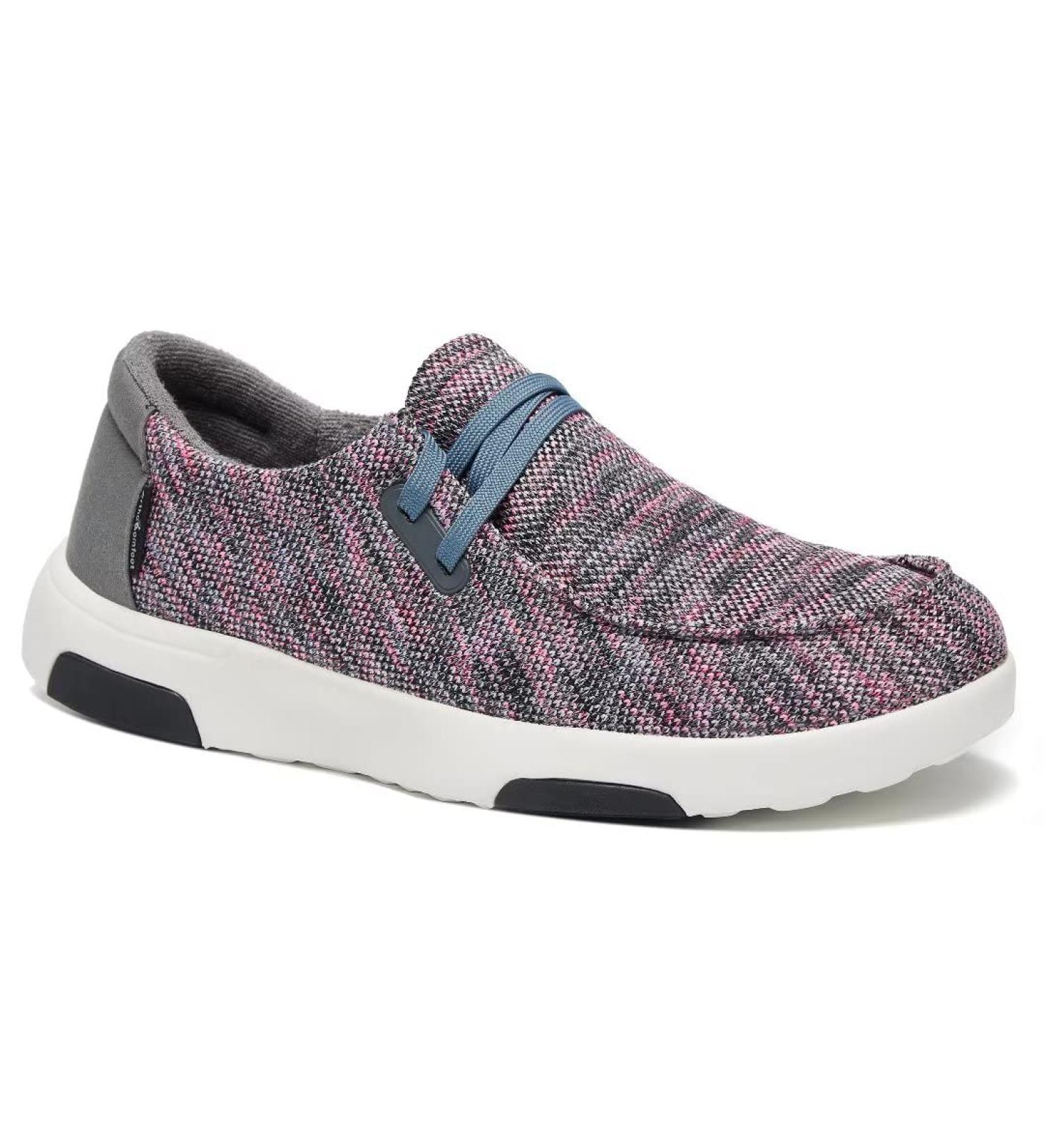 OrthoComfoot Women's Slip On Loafers - Arch Support & Comfort for Plantar Fasciitis - 8.5 W6 (Fuchsia) - Buy Online on GoSupps.com