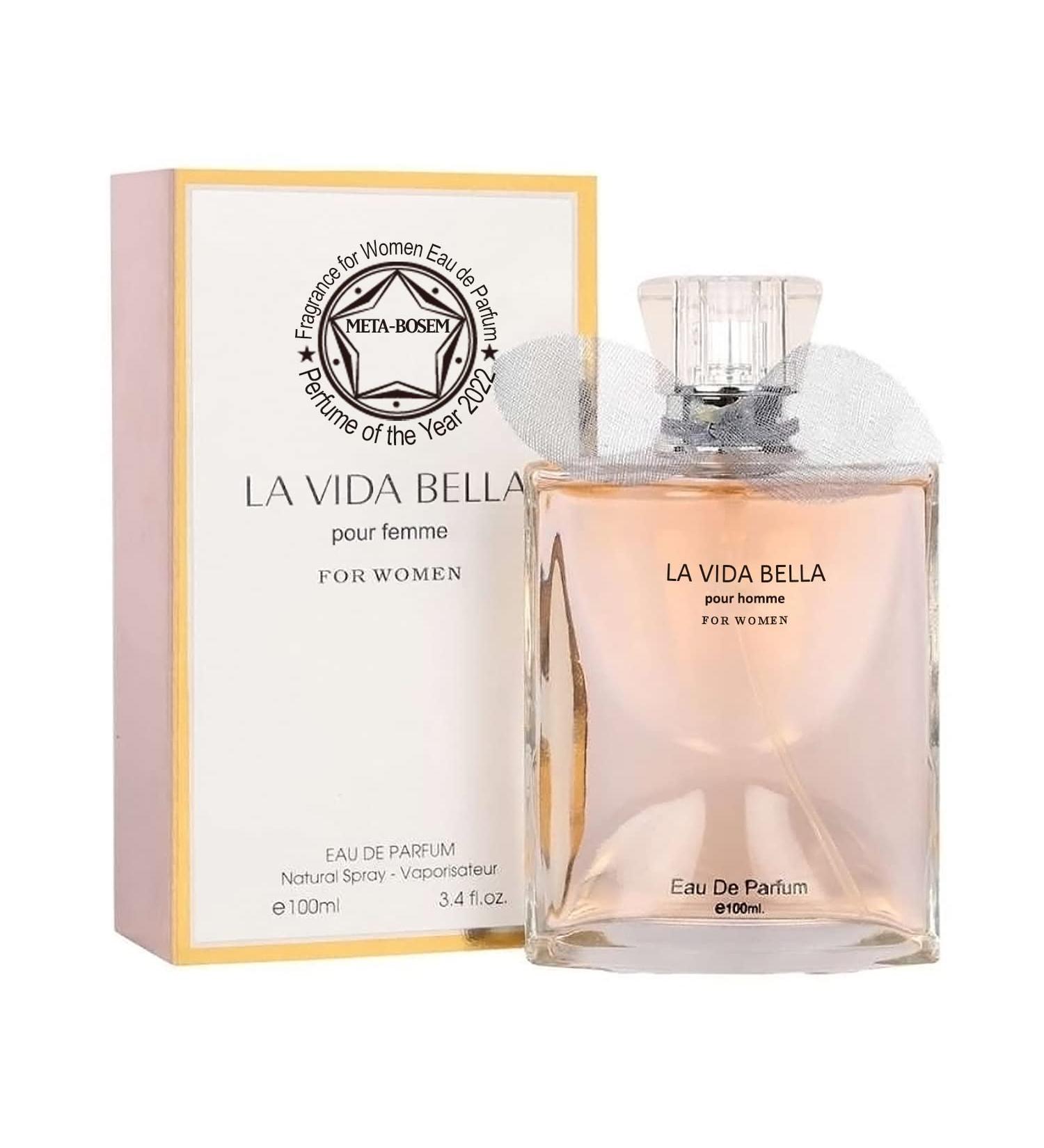 J&H LADA BELA Eau de Parfum Natural Spray for Women Wonderful Gift Floral Scent Daytime and Casual Use for all Skin Types a Classic Bottle 3.4 Fluid Ounce - Buy Online on GoSupps.com