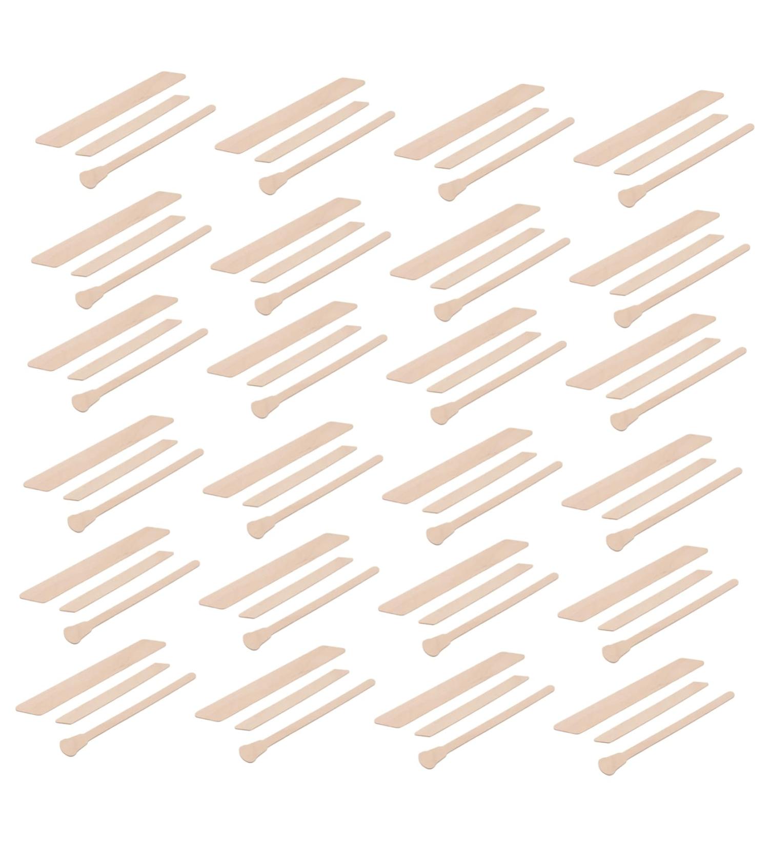 DOITOOL 150pcs Wax Stick for Hair Removal - Premium Wooden Sticks for Smooth Skin Conveniently Bagged for Easy Use - Buy Online on GoSupps.com