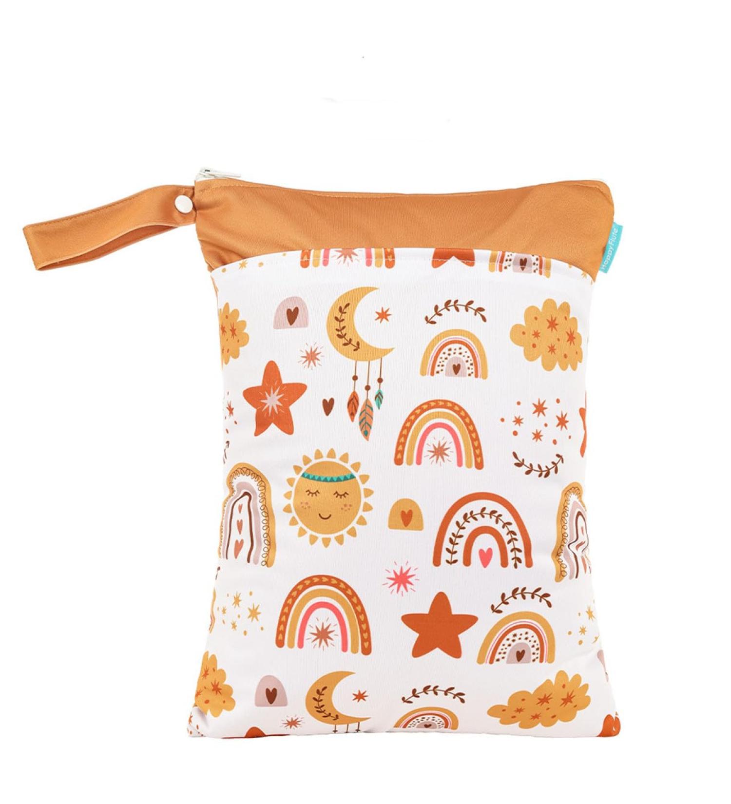 Daysskk Waterproof Wet Bag for Girls - 1 Piece Diaper Bag Laundry Bag for Daycare & Swimming (30x40 cm) - Pattern 7 - Buy Online on GoSupps.com