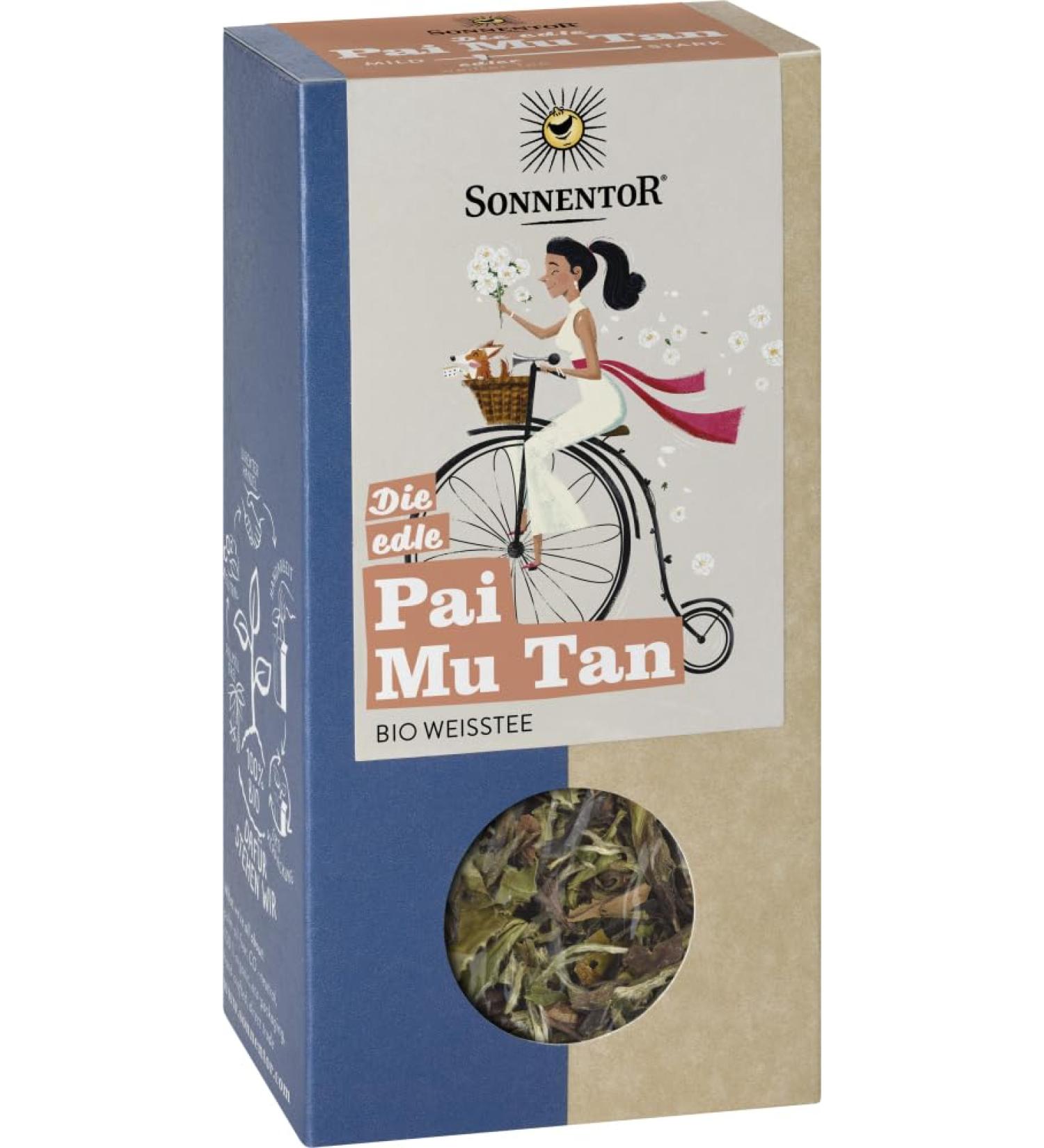Sonnentor Sonnentor Pack of 2 organic white tea bags Pai Mu Tan (2 x 40 g)
