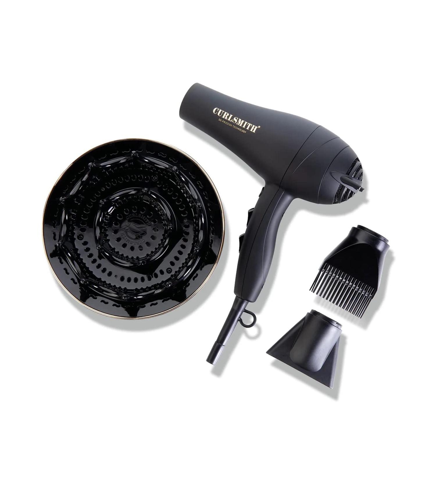 CURLSMITH Defrizzion Hair Dryer for Curly Hair | Extra Large Diffuser Reduces Frizz 3 Speeds & 4 Heat Settings - Shop Internationally - Buy Online on GoSupps.com