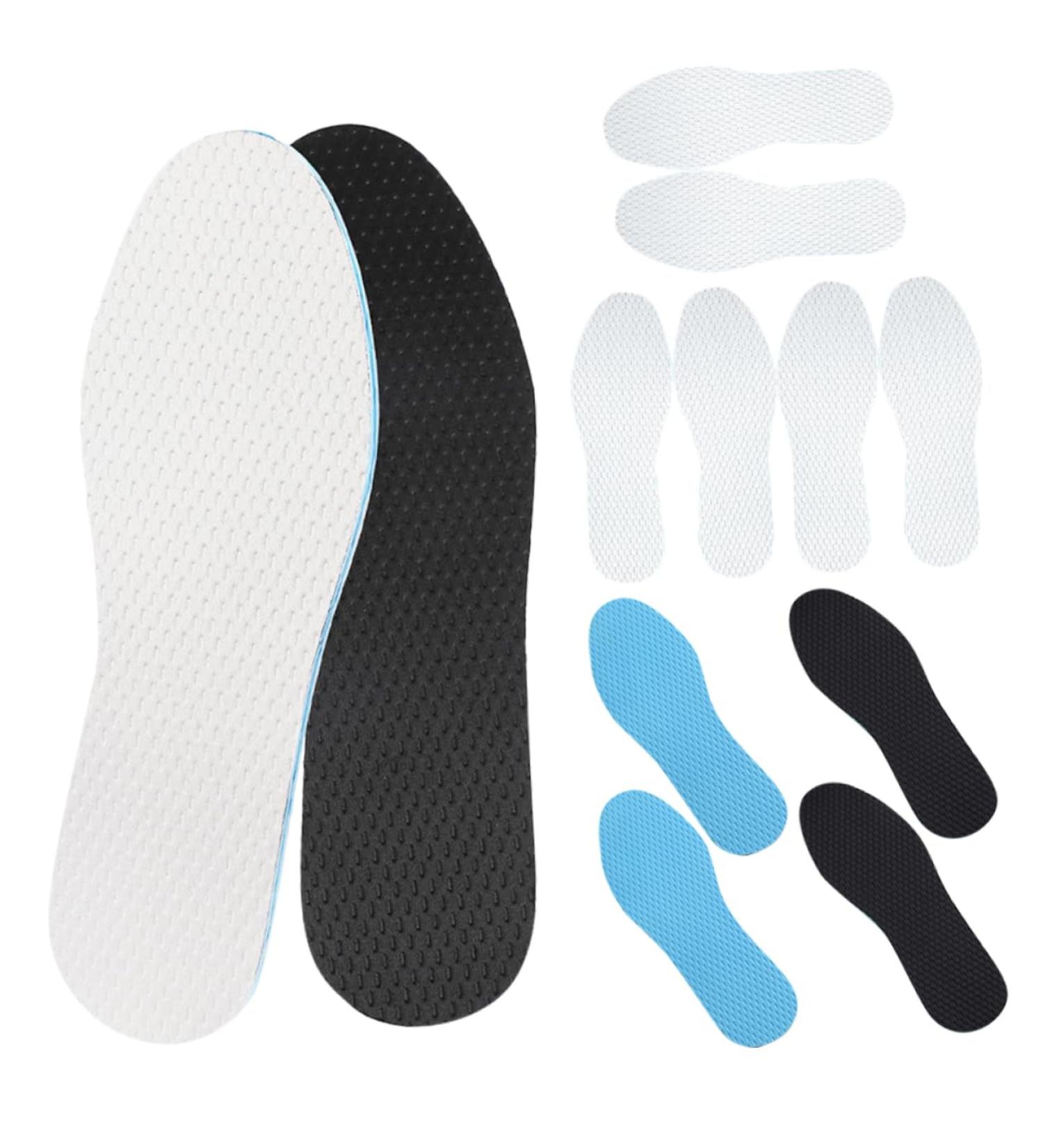Beaupretty 6 Pairs Cuttable Insoles - Athletic Shoe Inserts for Men & Women | Comfortable Shoe Pads for Standing & Barefoot Use - Buy Online on GoSupps.com