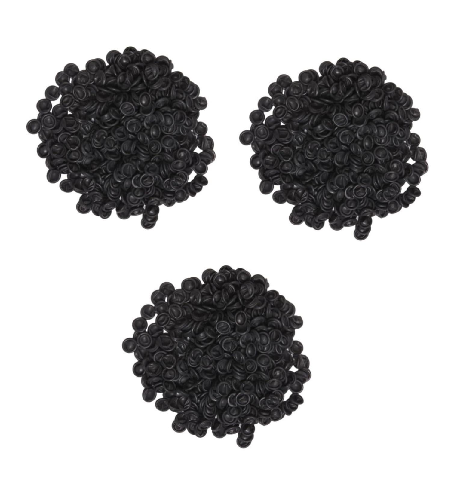 FRCOLOR Black Crib 300 Pcs Protective Fingertip Covers - Travel Latex Gloves Gel Finger Protectors and Crimping Cots - Buy Online for Safe and Convenient Use - Buy Online on GoSupps.com