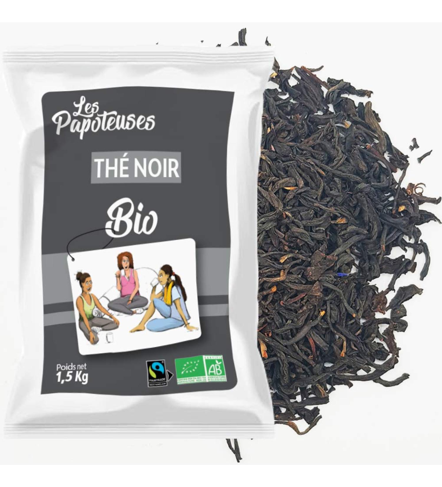 THE PAPOTOUSES | Organic Whole Leaf Black Tea | 1.5kg | Black Tea from China in Bulk | Certified Organic & Fair Trade - Buy Online on GoSupps.com