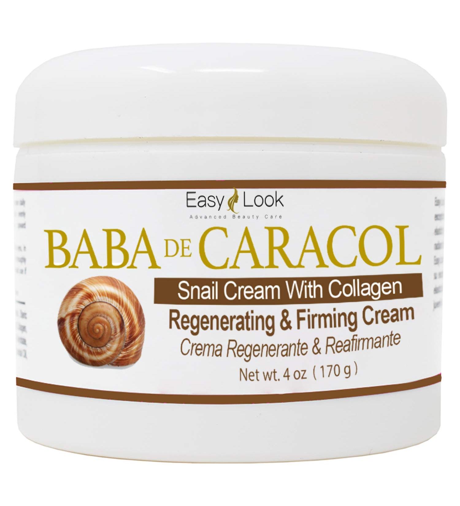 Baba de Caracol Snail Cream with Collagen - Regenerating & Firming Formula - Buy Online on GoSupps.com