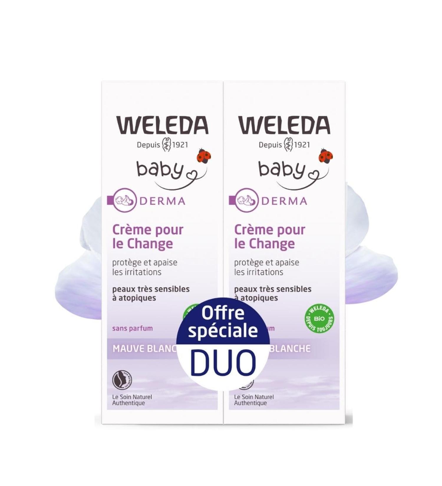 WELEDA - Duo White Mauve Changing Cream - 50 ml - Buy Online on GoSupps.com