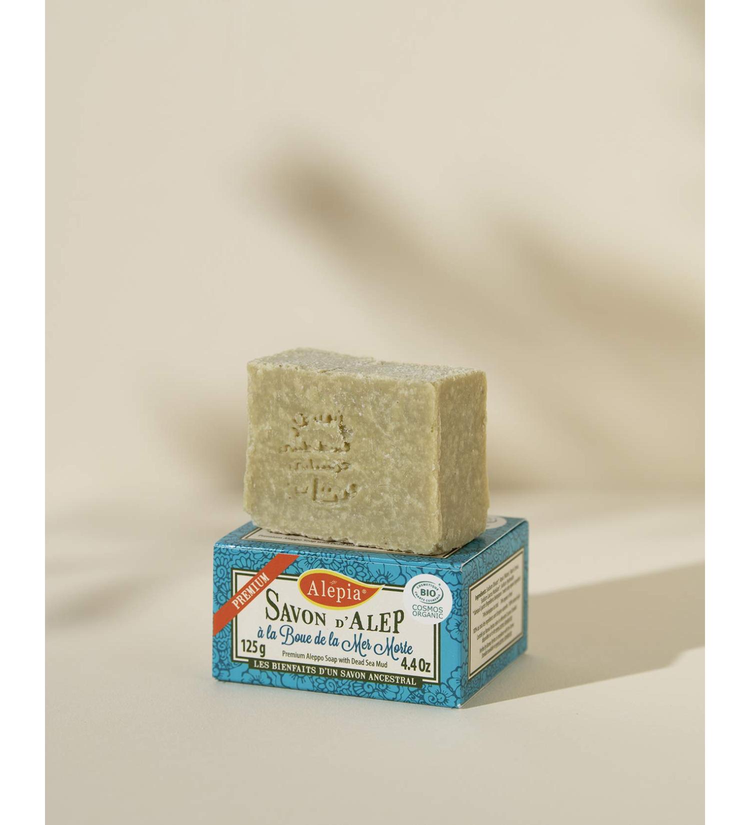  Alepia Alepia Aleppo Premium Organic Dead Sea Mud Soap - Buy Online on GoSupps.com