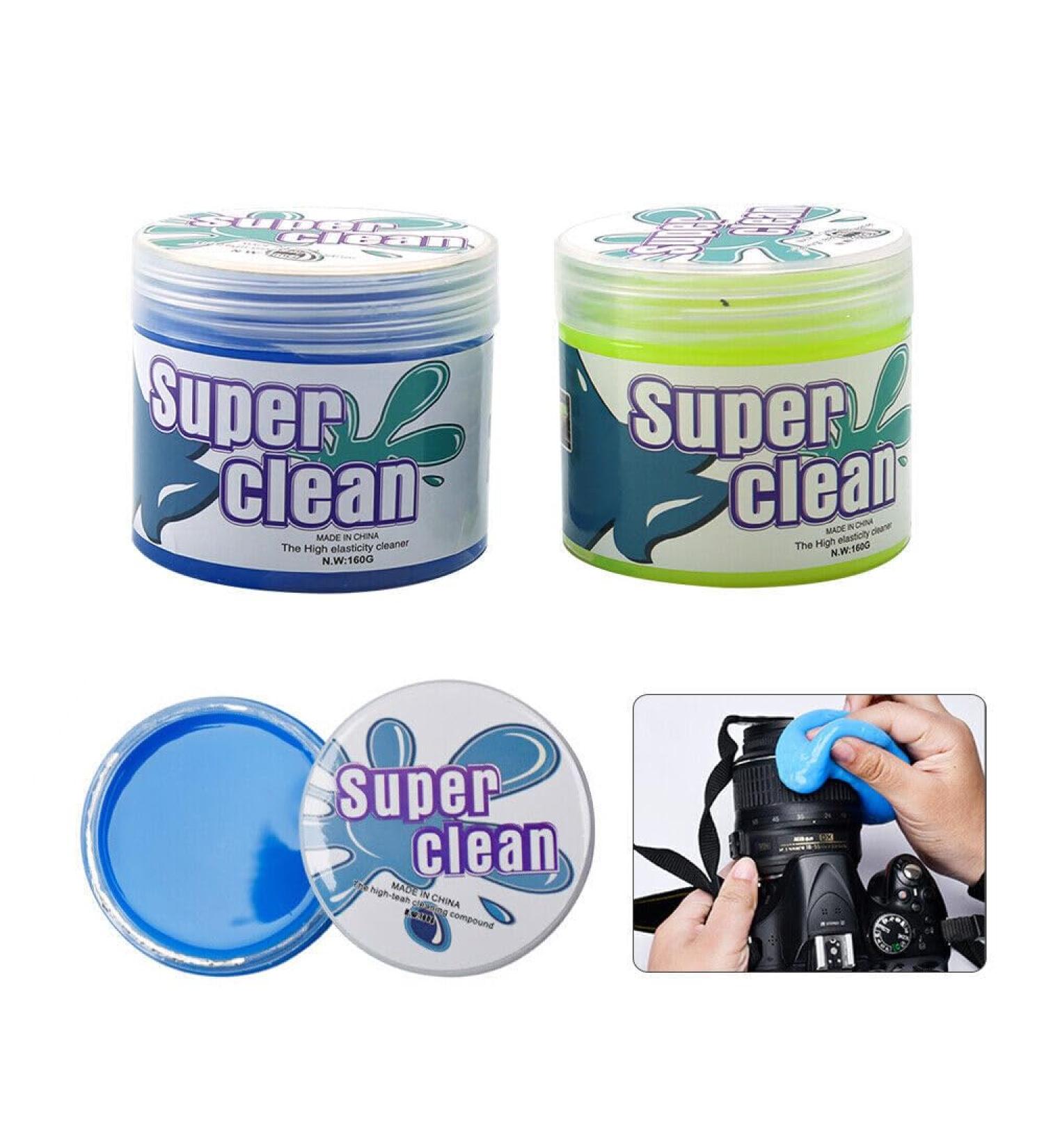 2Pcs Cleaning Putty Gel for Car Interior Keyboard Vent Dust Removal Home Putty Duster Cleaner - Buy Online on GoSupps.com
