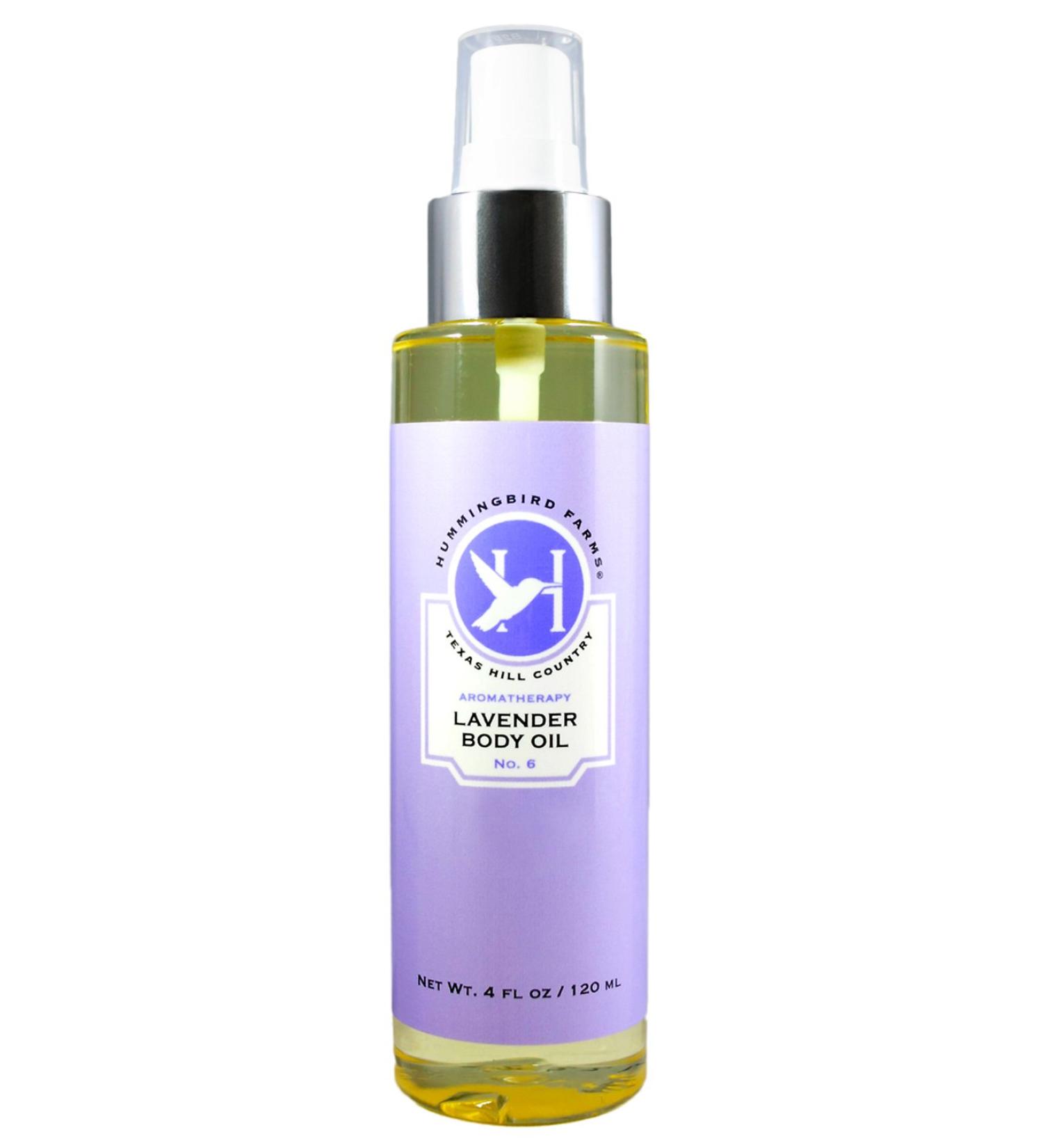 Lavender Body Oil No. 6 - Olive Avocado & Grape Seed Oil with Vitamin E | Skin Replenishment | 4 oz | International Shipping Available - Buy Online on GoSupps.com