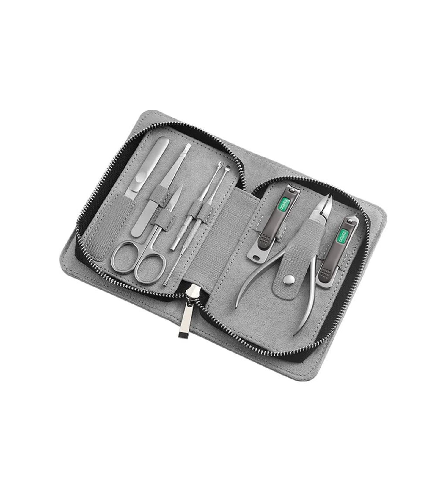 Nail Clipper Set Nail Clippers Set Stainless Steel Nail Clippers Pedicure Kit Nail File Nail Clippers Pedicure Kit with Portable Fashion Bag (Set of 8) Nail Clipper Kit (Color : A-8-piece Set) - Buy Online on GoSupps.com