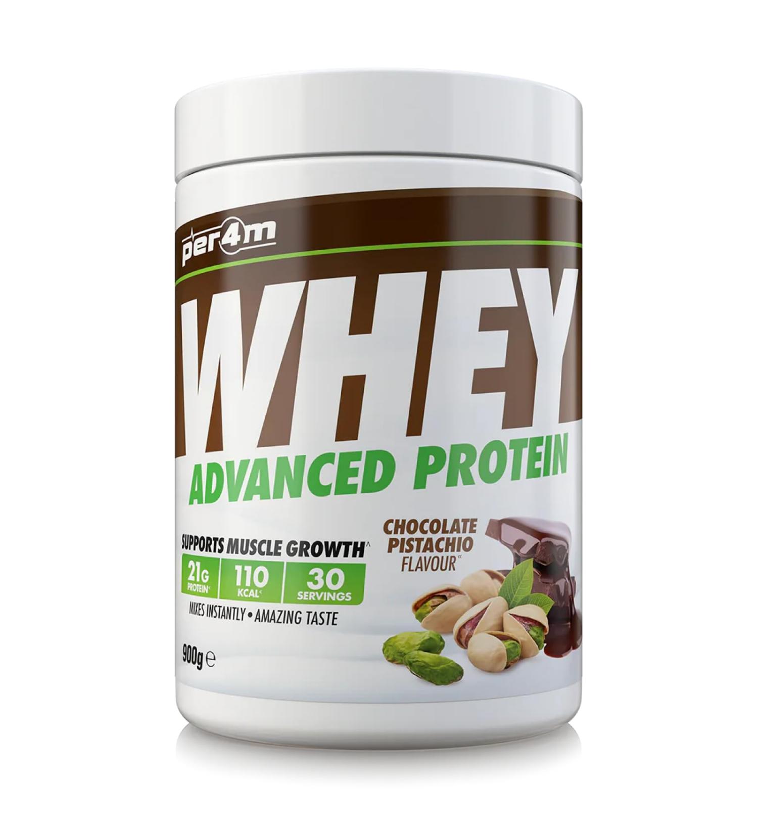Per4m Whey Protein 900g Chocolate Pistachio - Buy Online on GoSupps.com